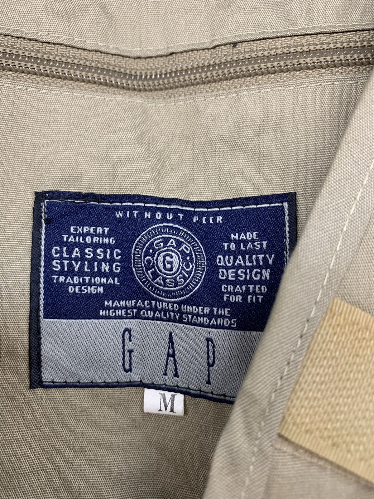 Gap × Japanese Brand Vintage GAP Tactical Utility Pocket Vests Size US M / EU 48-50 / 2 - 4 Thumbnail