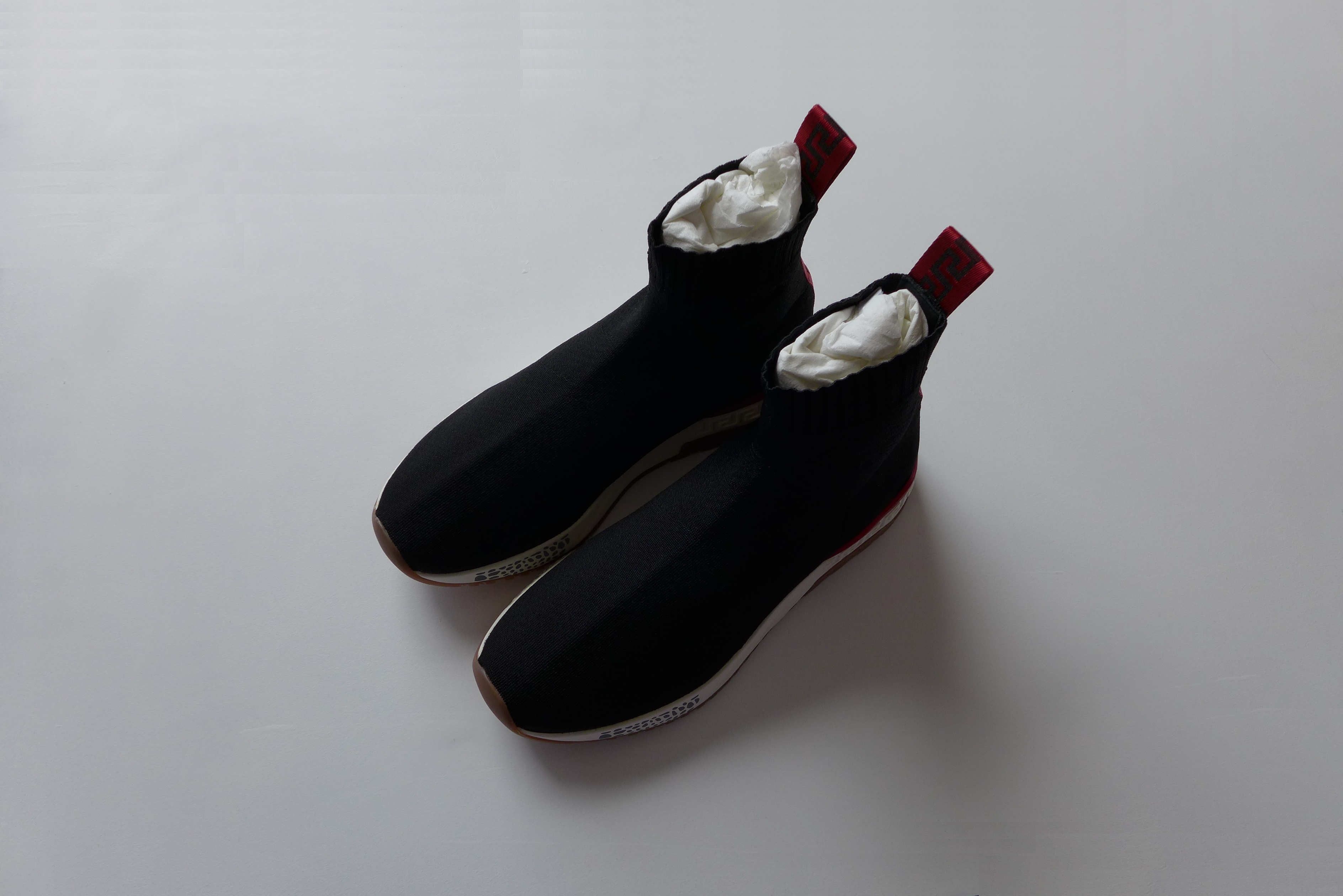 Versace Versace Black Hercules Sneakers Size US 8 / EU 41 - 11 Thumbnail