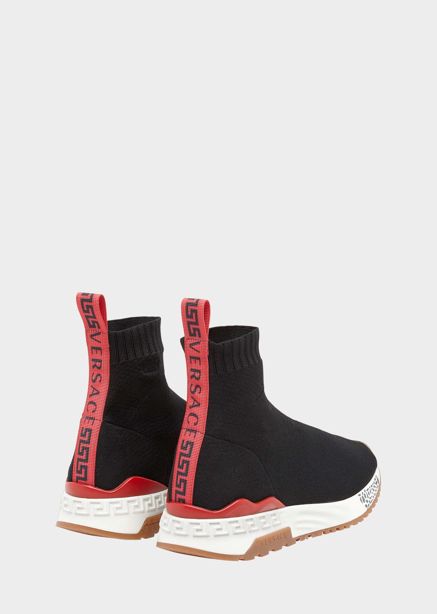 Versace Versace Black Hercules Sneakers Size US 8 / EU 41 - 4 Thumbnail