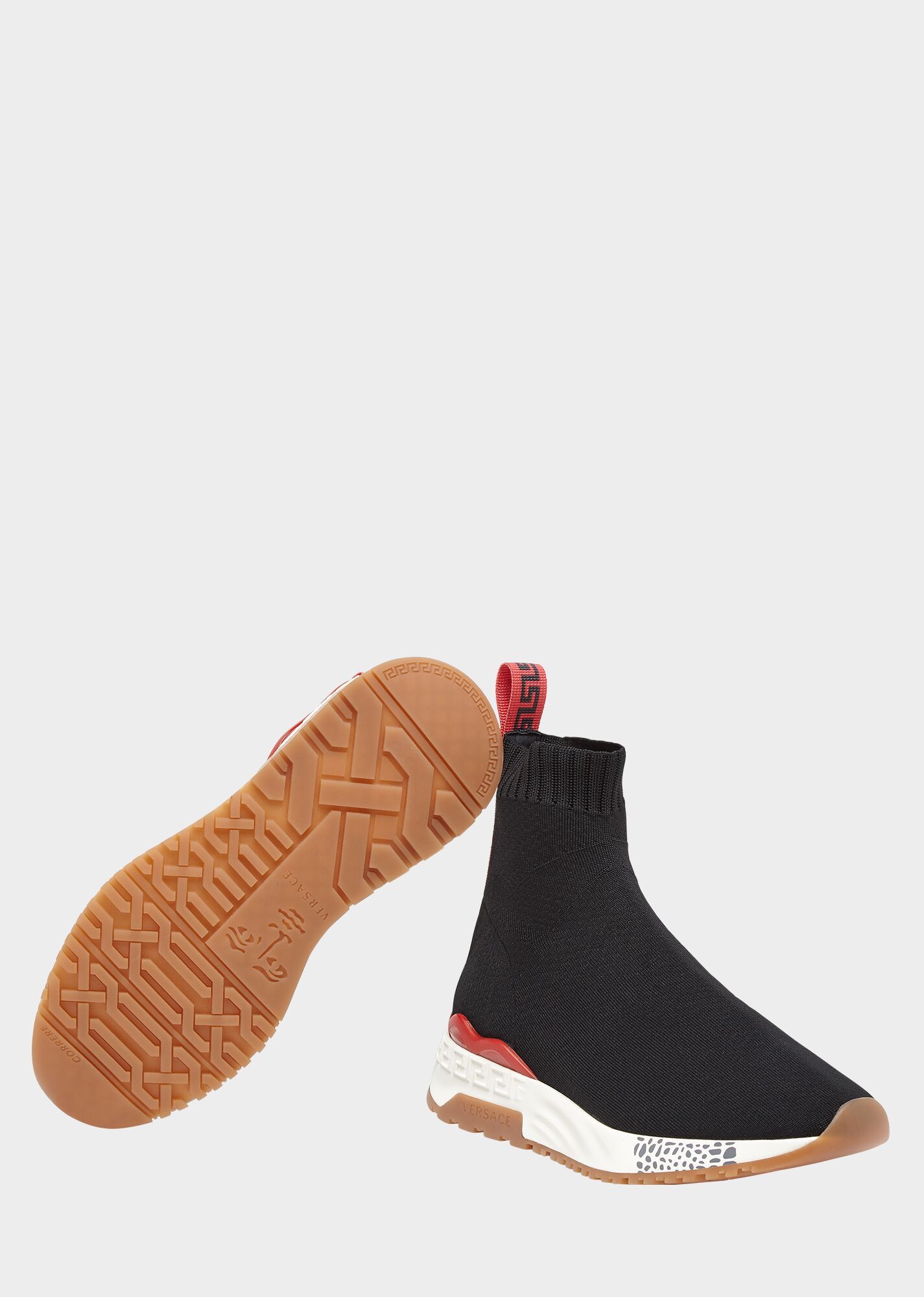 Versace Versace Black Hercules Sneakers Size US 8 / EU 41 - 6 Thumbnail