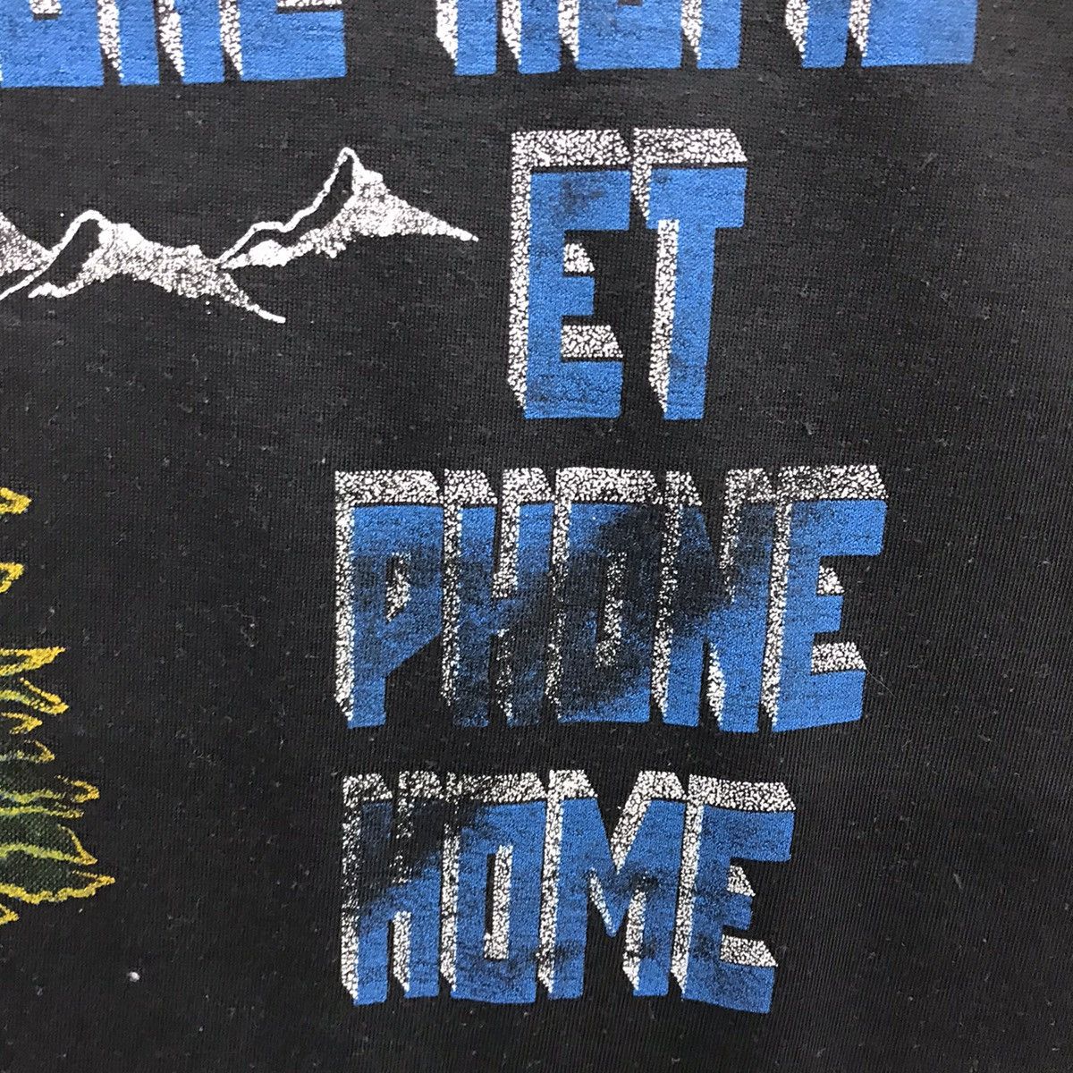Vintage *Rare!! Vintage Movie Tee Phone Home ET Phone Home Size US L / EU 52-54 / 3 - 7 Thumbnail
