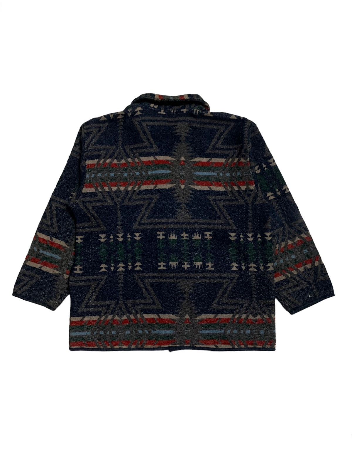 Japanese Brand × Vintage Brand JoBb Nice Pattern Wool Jacket Size US XL / EU 56 / 4 - 2 Thumbnail