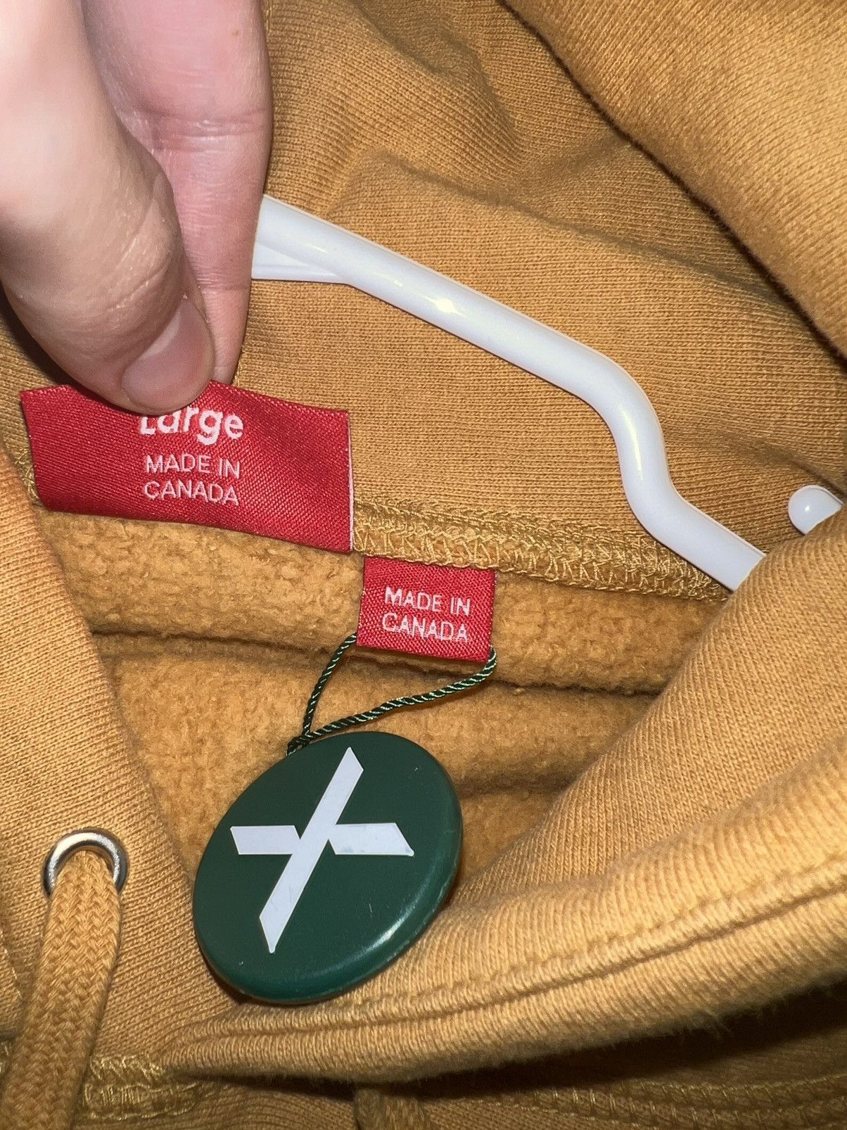 Supreme Supreme Arabic Logo Hooded Sweatshirt (FW21) Size US L / EU 52-54 / 3 - 5 Thumbnail