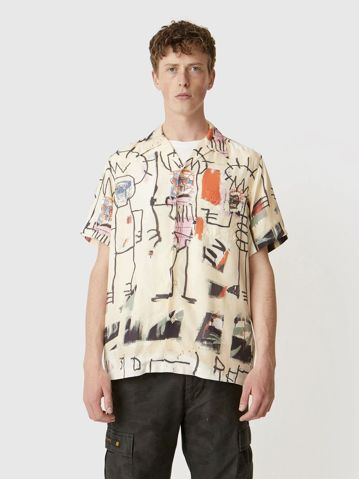 Wacko Maria Jean-Michel Basquiat x Wacko Maria Hawaiian Shirt 