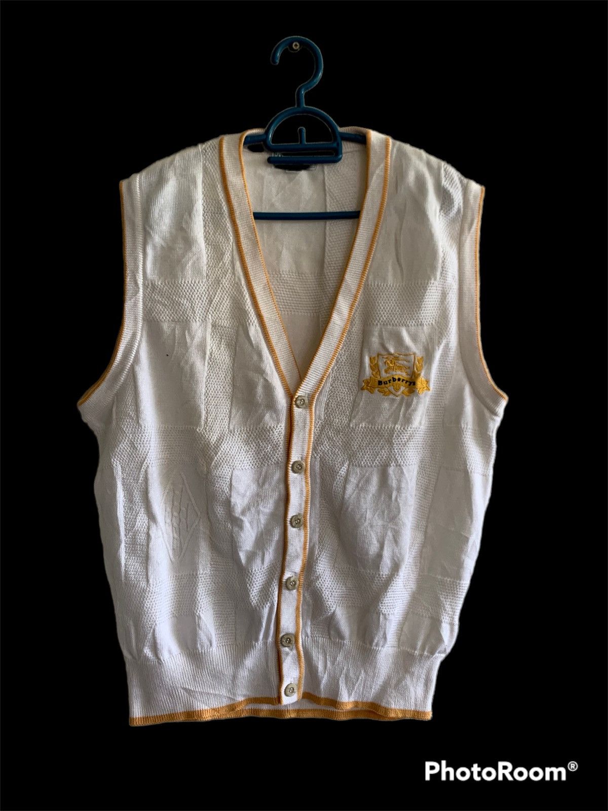 Burberry Vintage Burberry’s Sleeveless Knit Size US M / EU 48-50 / 2 - 1 Thumbnail