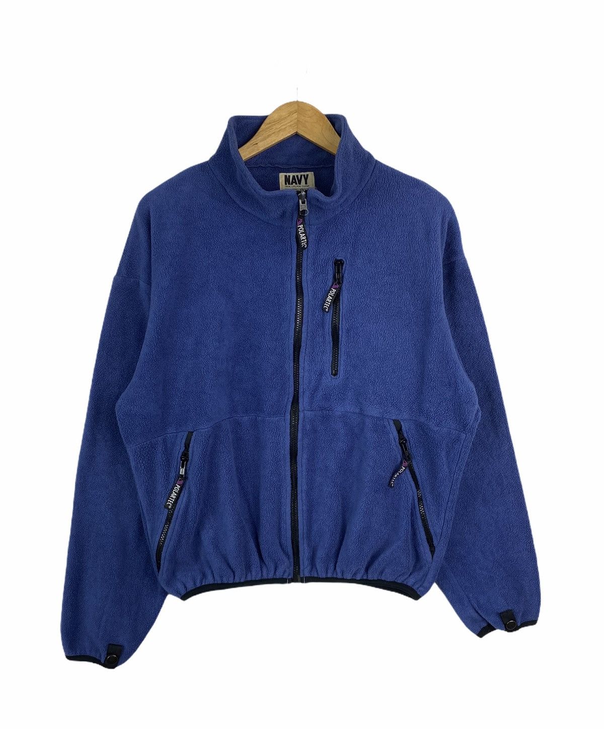 Polartec × Vintage VINTAGE NAVY POLARTEC OUTDOOR SPORTSWEAR FLEECE SWEATER Size US M / EU 48-50 / 2 - 1 Thumbnail