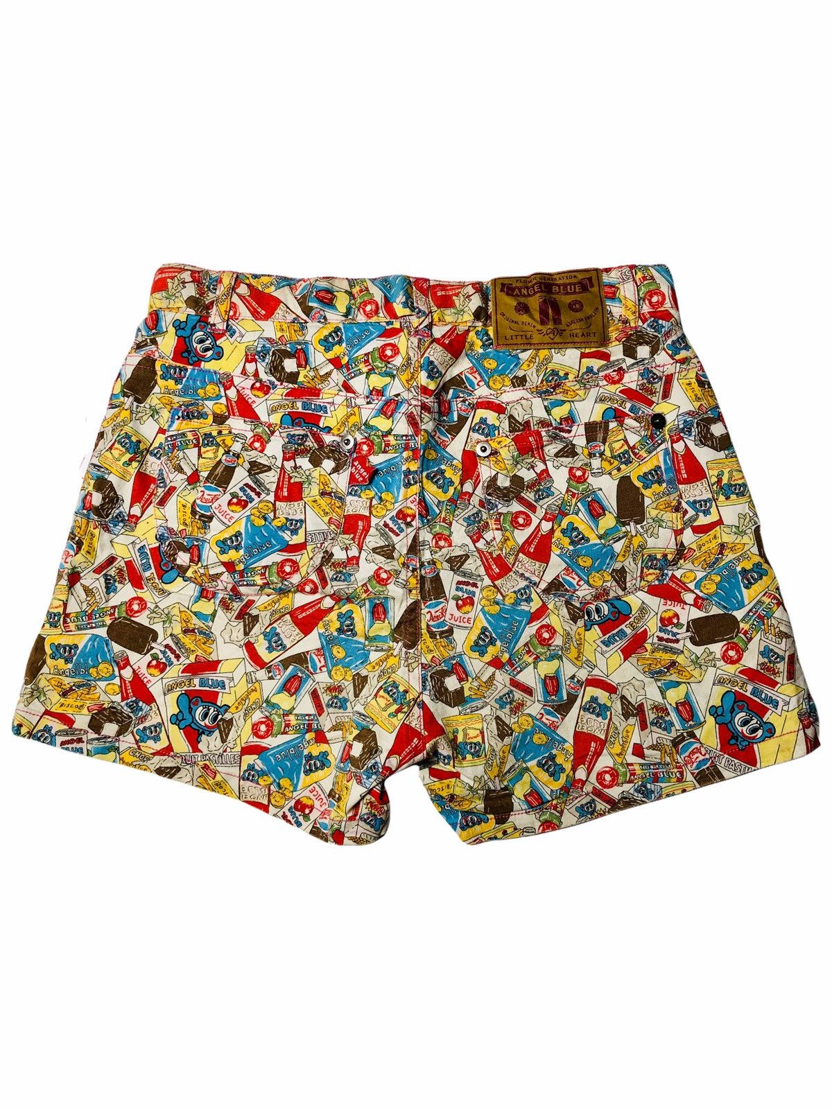 Angel Blue 1990s Angel Blue - Printed Summer/Hot Pants Size US 28 / EU 44 - 1 Thumbnail