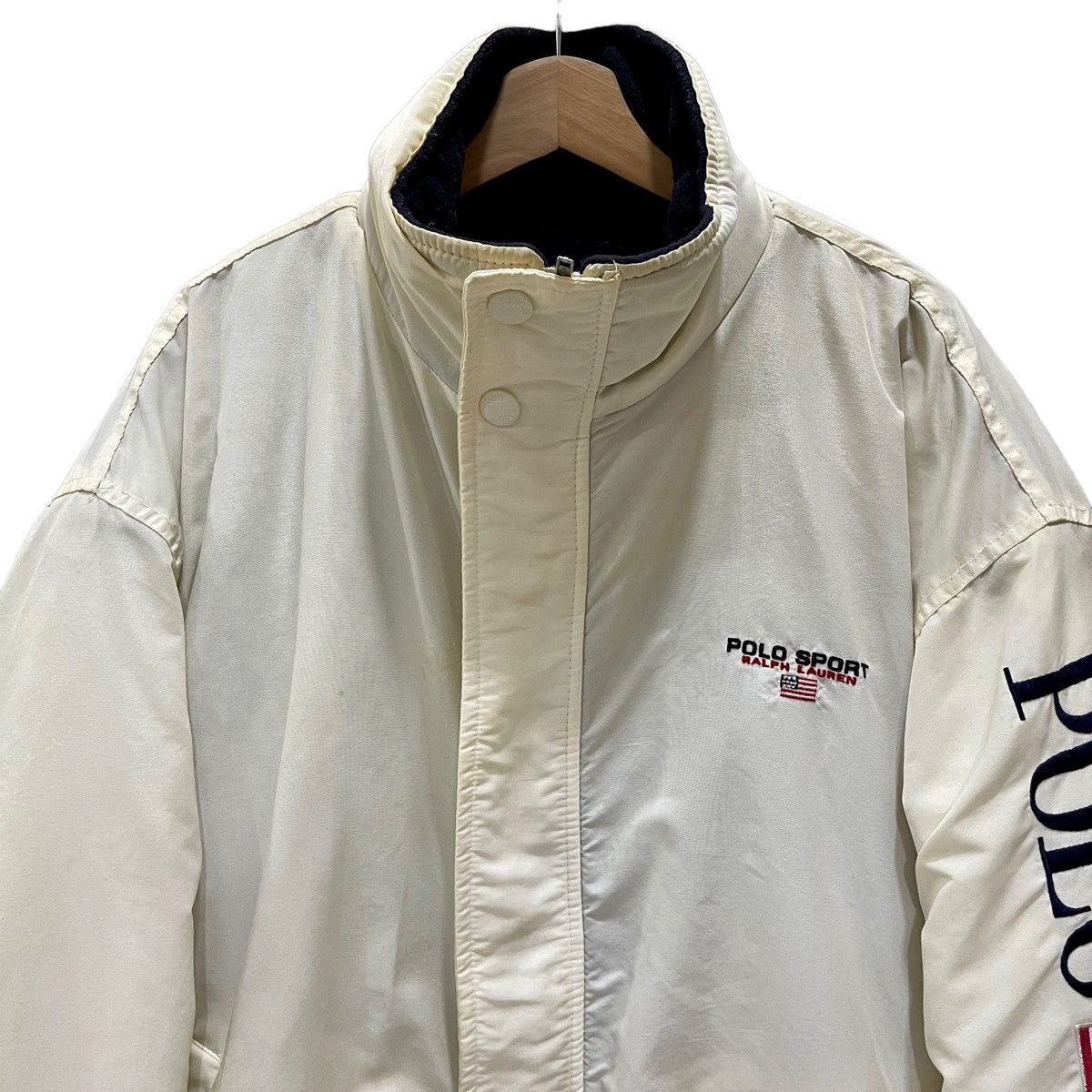 Polo Ralph Lauren Vintage 90s POLO SPORT Ralph Lauren Bomber Jacket Size US XL / EU 56 / 4 - 4 Thumbnail