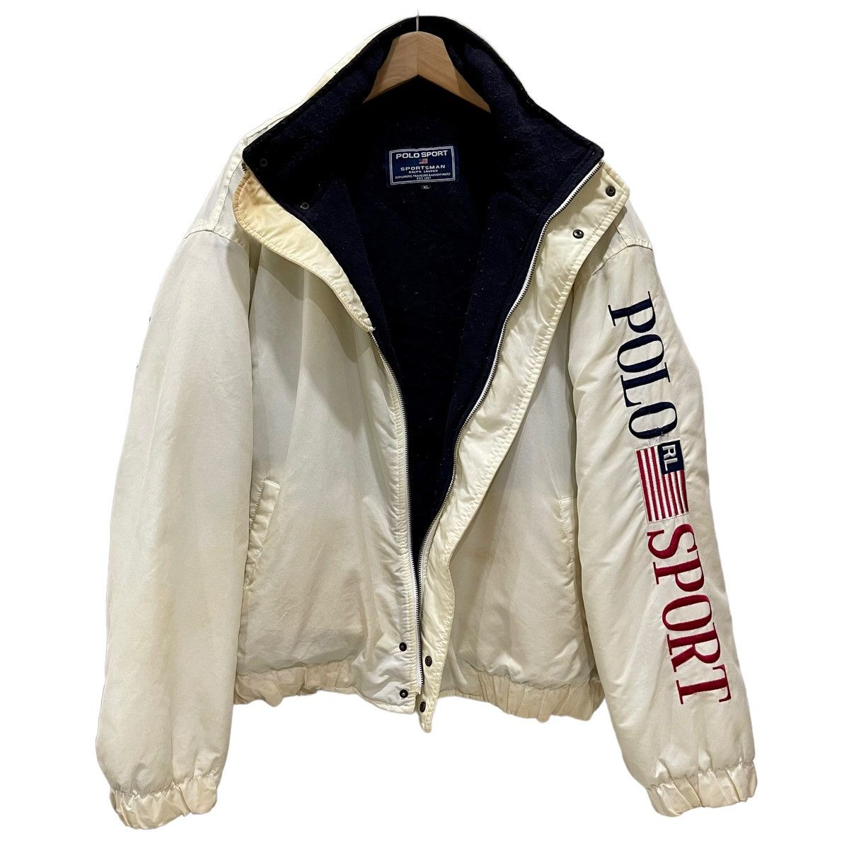 Polo Ralph Lauren Vintage 90s POLO SPORT Ralph Lauren Bomber Jacket Size US XL / EU 56 / 4 - 3 Thumbnail