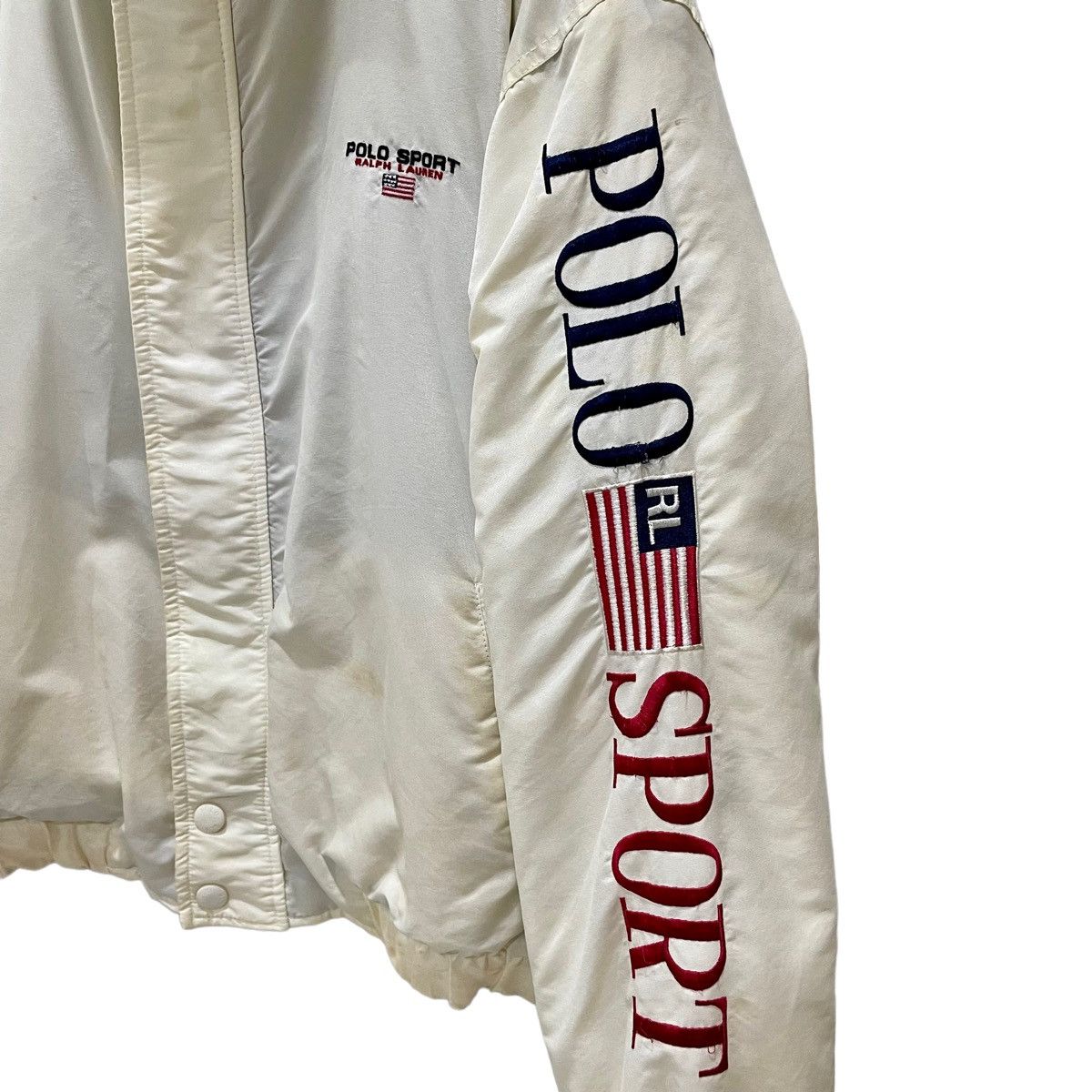 Polo Ralph Lauren Vintage 90s POLO SPORT Ralph Lauren Bomber Jacket Size US XL / EU 56 / 4 - 9 Thumbnail