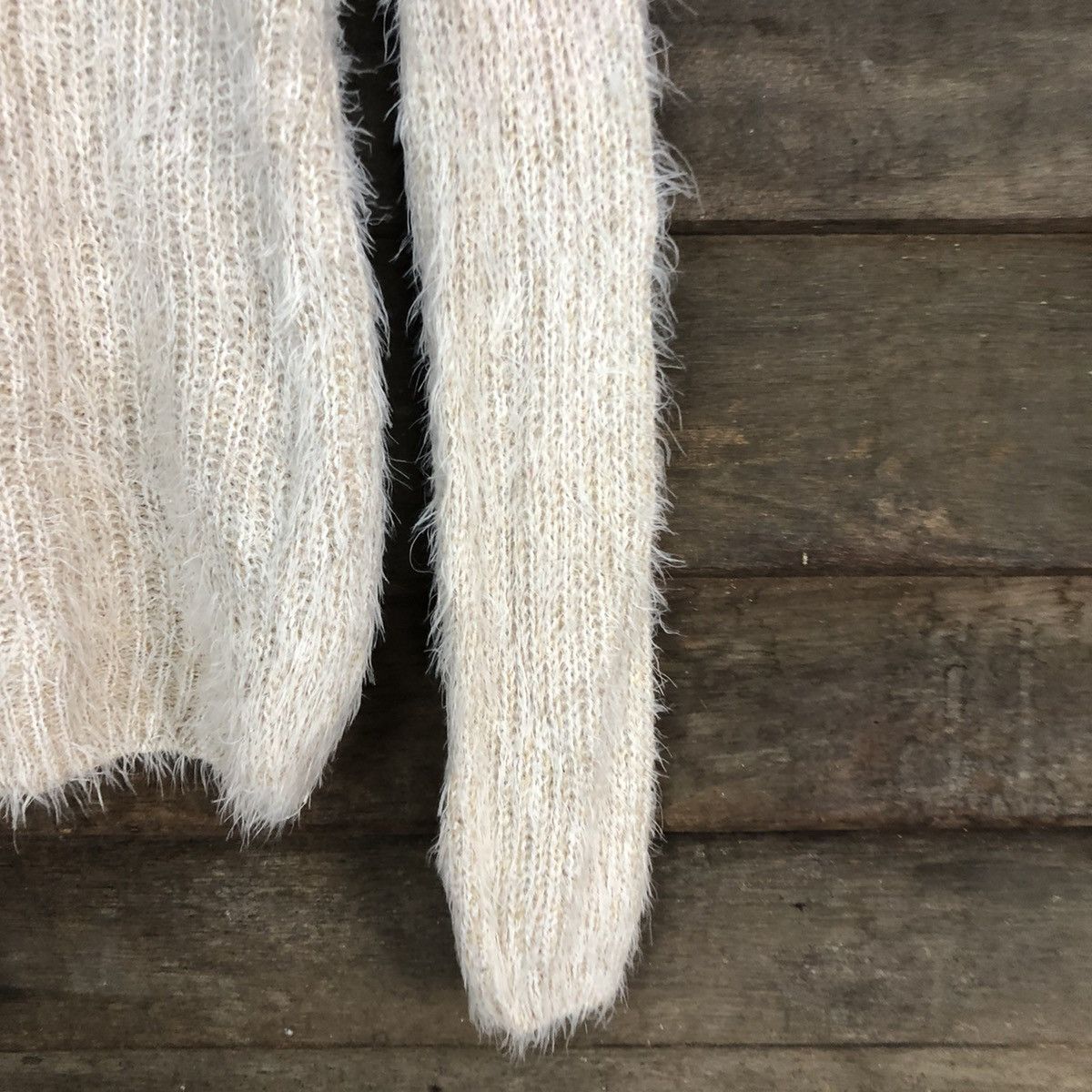 Homespun Knitwear DLL Japan Mohair Soft Fur Shag Shaggy Knitwear #c1090 Size M / US 6-8 / IT 42-44 - 4 Thumbnail