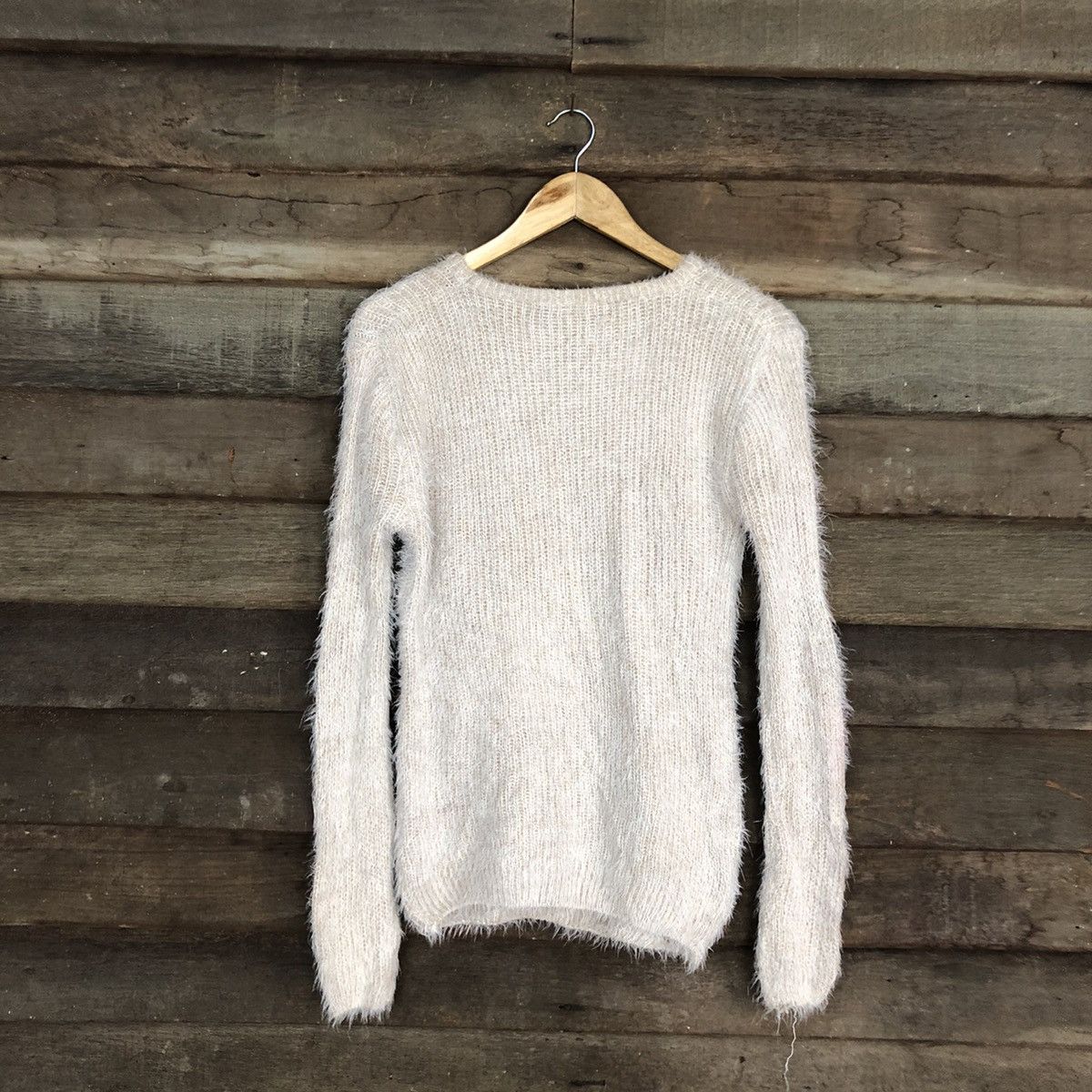 Homespun Knitwear DLL Japan Mohair Soft Fur Shag Shaggy Knitwear #c1090 Size M / US 6-8 / IT 42-44 - 10 Thumbnail