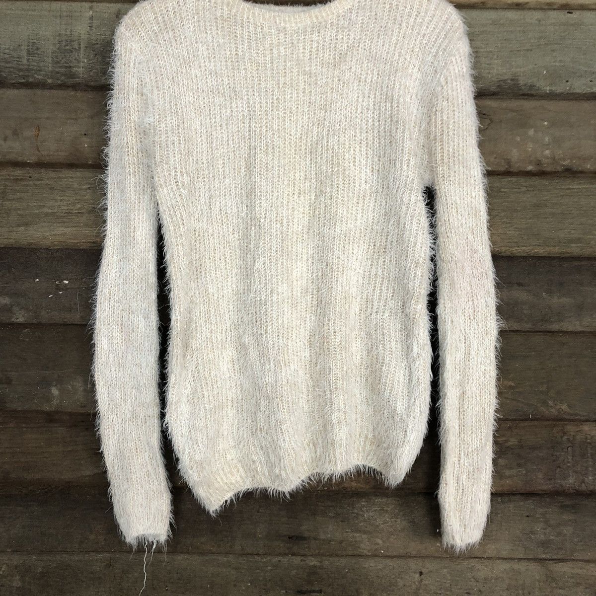 Homespun Knitwear DLL Japan Mohair Soft Fur Shag Shaggy Knitwear #c1090 Size M / US 6-8 / IT 42-44 - 8 Thumbnail