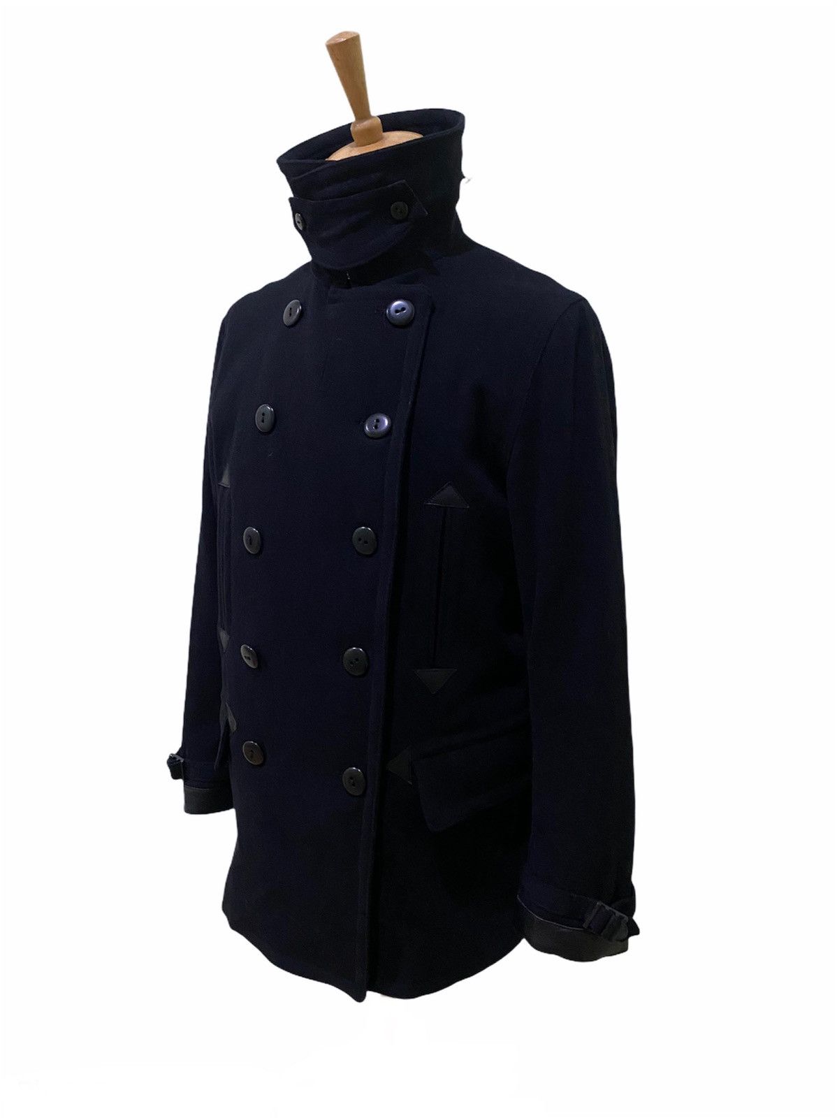Nigel Cabourn 🔥NIGEL CARBOURN NAVY PEACOAT Size US M / EU 48-50 / 2 - 3 Thumbnail