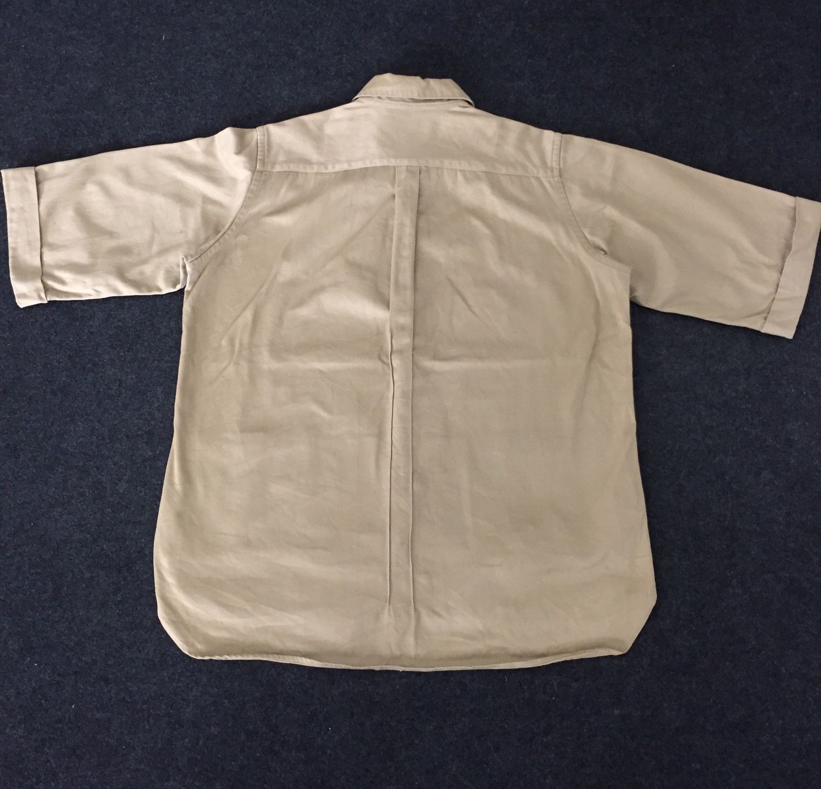 Yohji Yamamoto GRAIL🔥80s Yohji Yamamoto Khakis B/D Medical Shirt Size US M / EU 48-50 / 2 - 4 Thumbnail