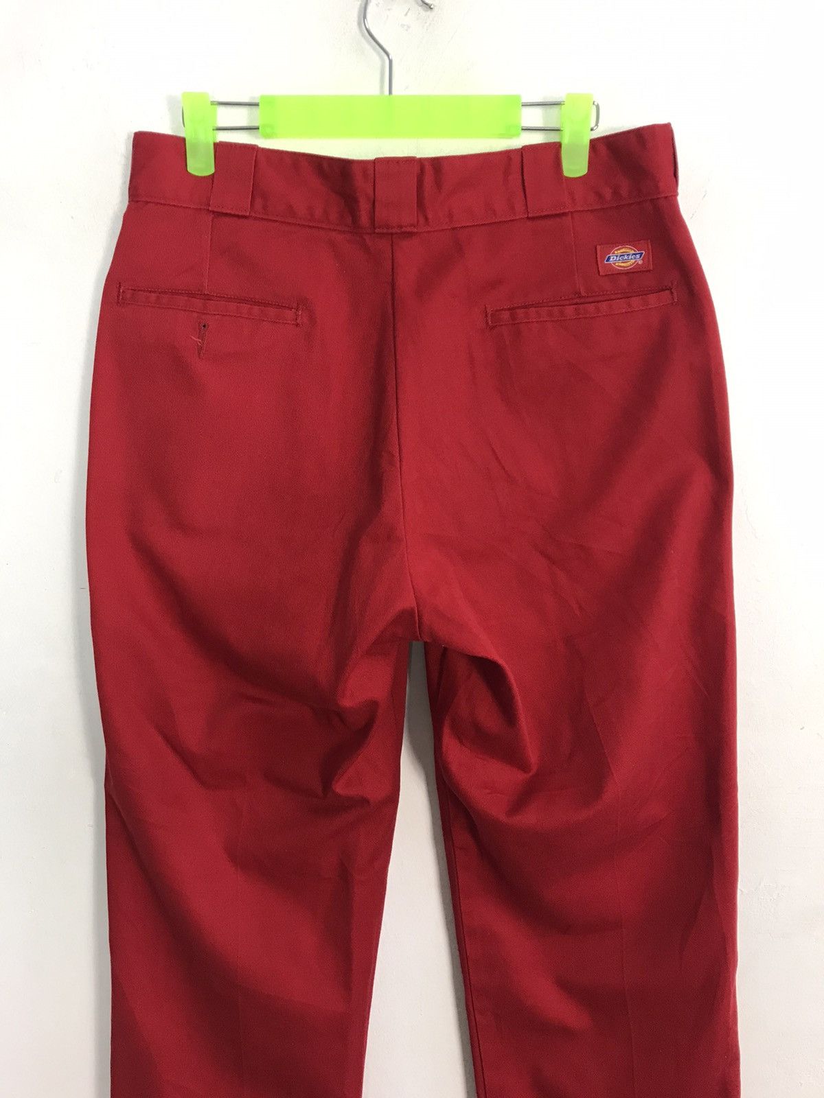 Dickies × Vintage Dickies Trouser Red Khakis Inspired Designer Unisex Wear Size US 31 - 3 Thumbnail