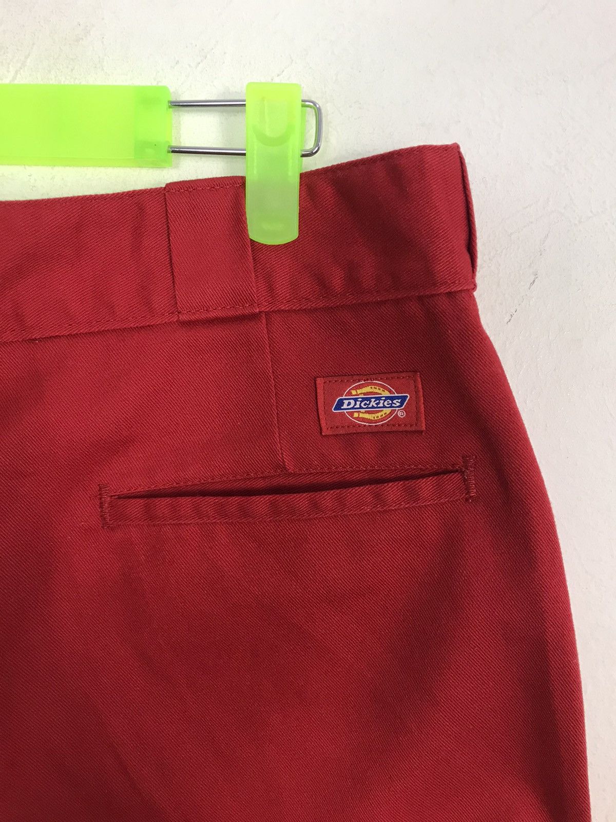 Dickies × Vintage Dickies Trouser Red Khakis Inspired Designer Unisex Wear Size US 31 - 4 Thumbnail