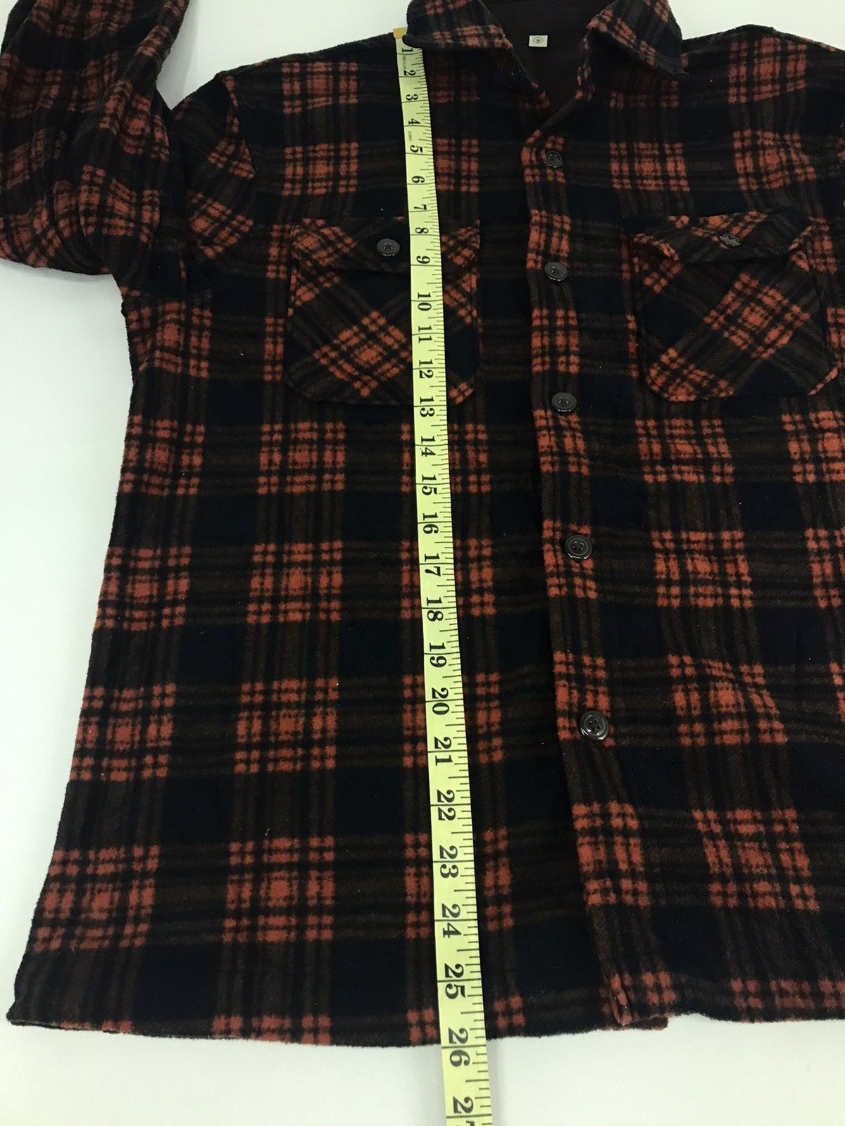 Japanese Brand × Uniqlo Uniqlo Flannel Western Double Pocket Plaid Check Striped Size US M / EU 48-50 / 2 - 9 Thumbnail