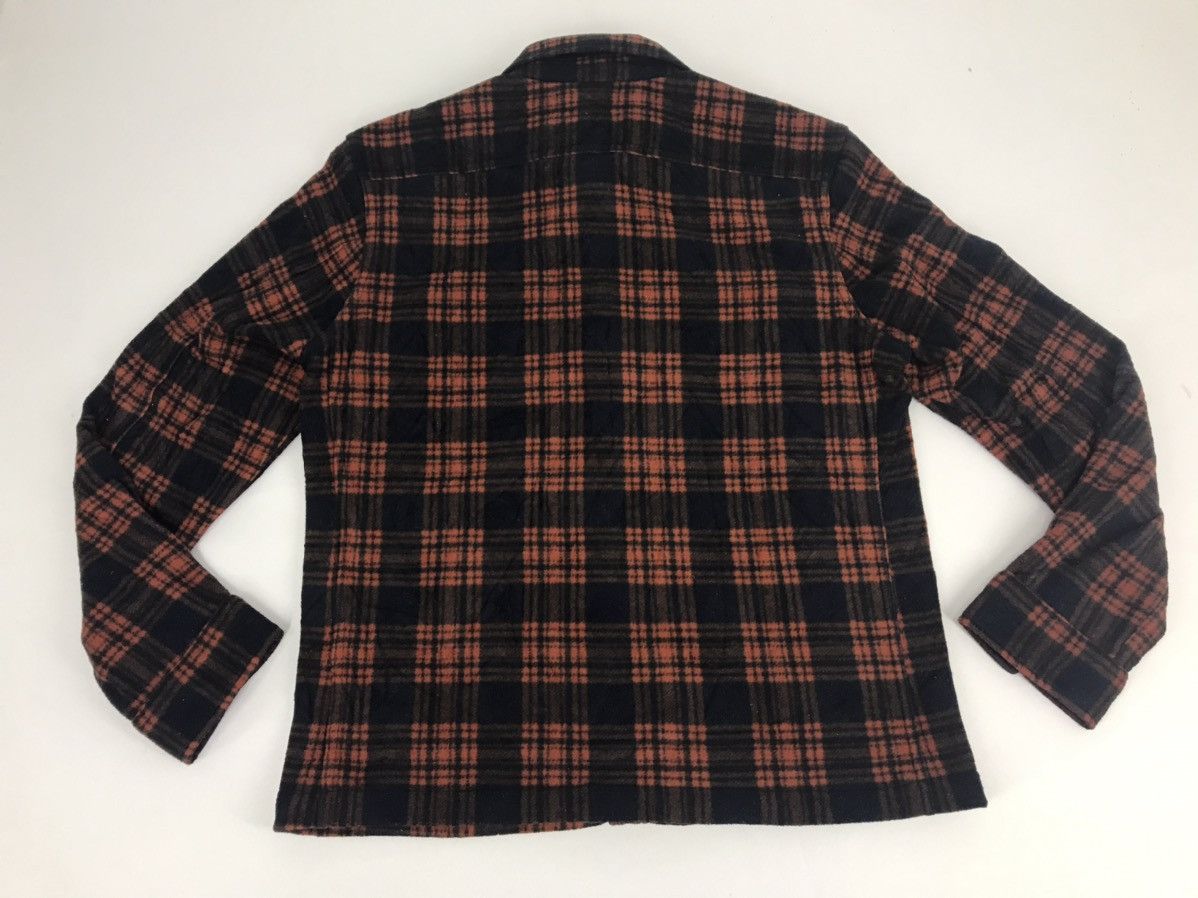 Japanese Brand × Uniqlo Uniqlo Flannel Western Double Pocket Plaid Check Striped Size US M / EU 48-50 / 2 - 4 Thumbnail