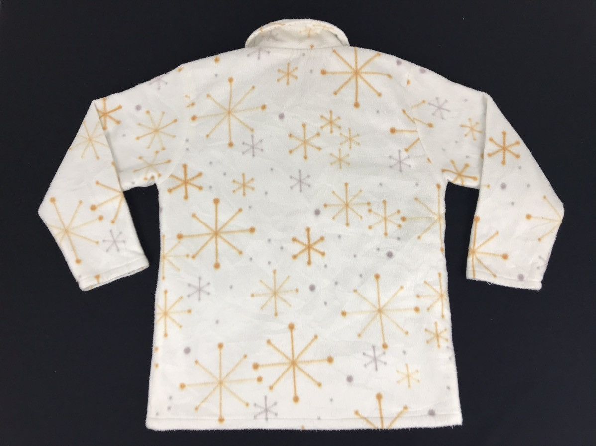 Japanese Brand × Vintage Vintage K Planning Fleece Ethic Star Design Button Down Size US M / EU 48-50 / 2 - 2 Thumbnail