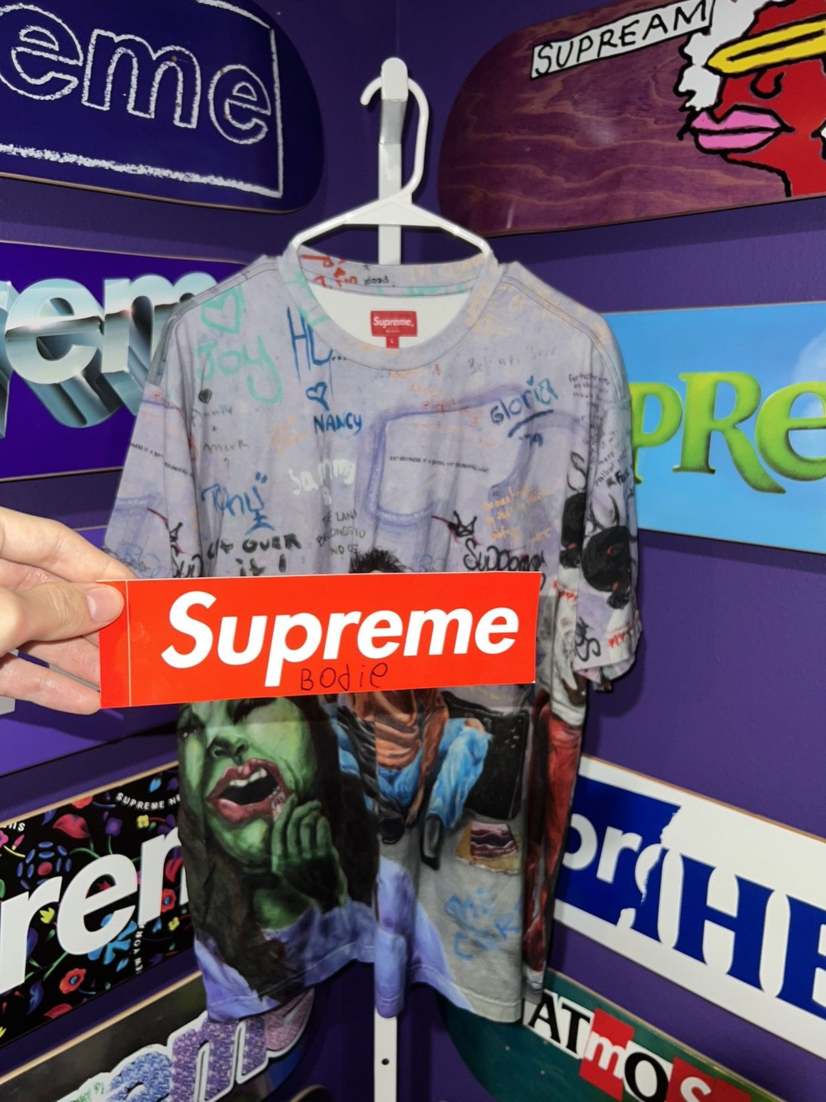 Supreme Supreme Lady Pink S/S Top | Grailed