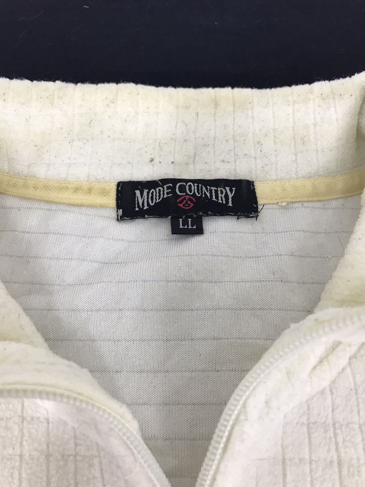 Japanese Brand × Vintage Vintage Mode Country Stiching Checked Half Zipper Size US L / EU 52-54 / 3 - 3 Thumbnail