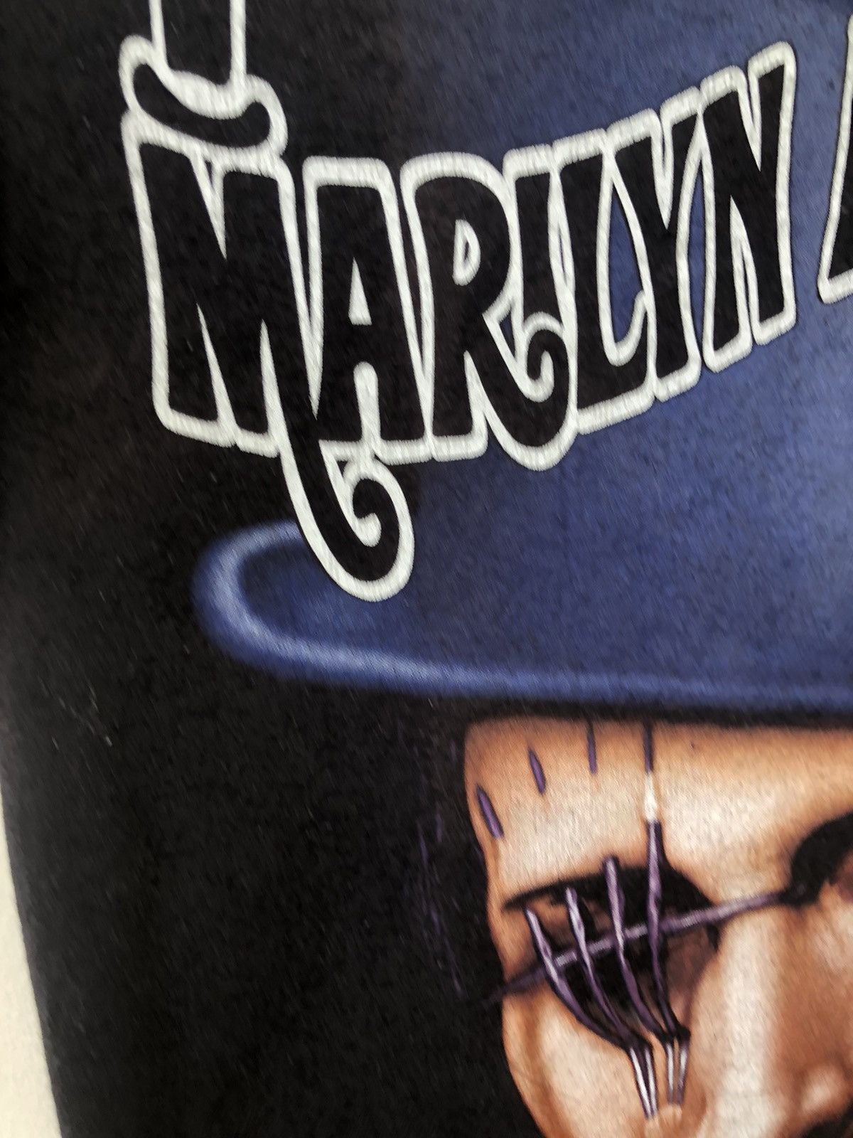 Band Tees Vintage 2000 Bootleg Marilyn Manson Double Sided tee Size US S / EU 44-46 / 1 - 3 Thumbnail