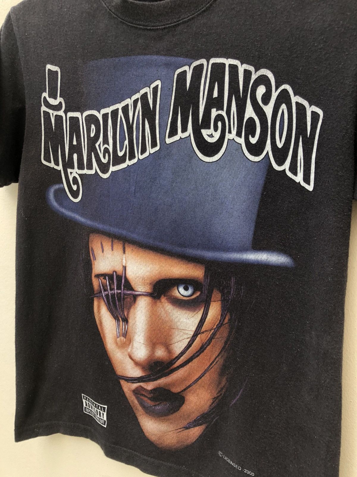Band Tees Vintage 2000 Bootleg Marilyn Manson Double Sided tee Size US S / EU 44-46 / 1 - 5 Thumbnail
