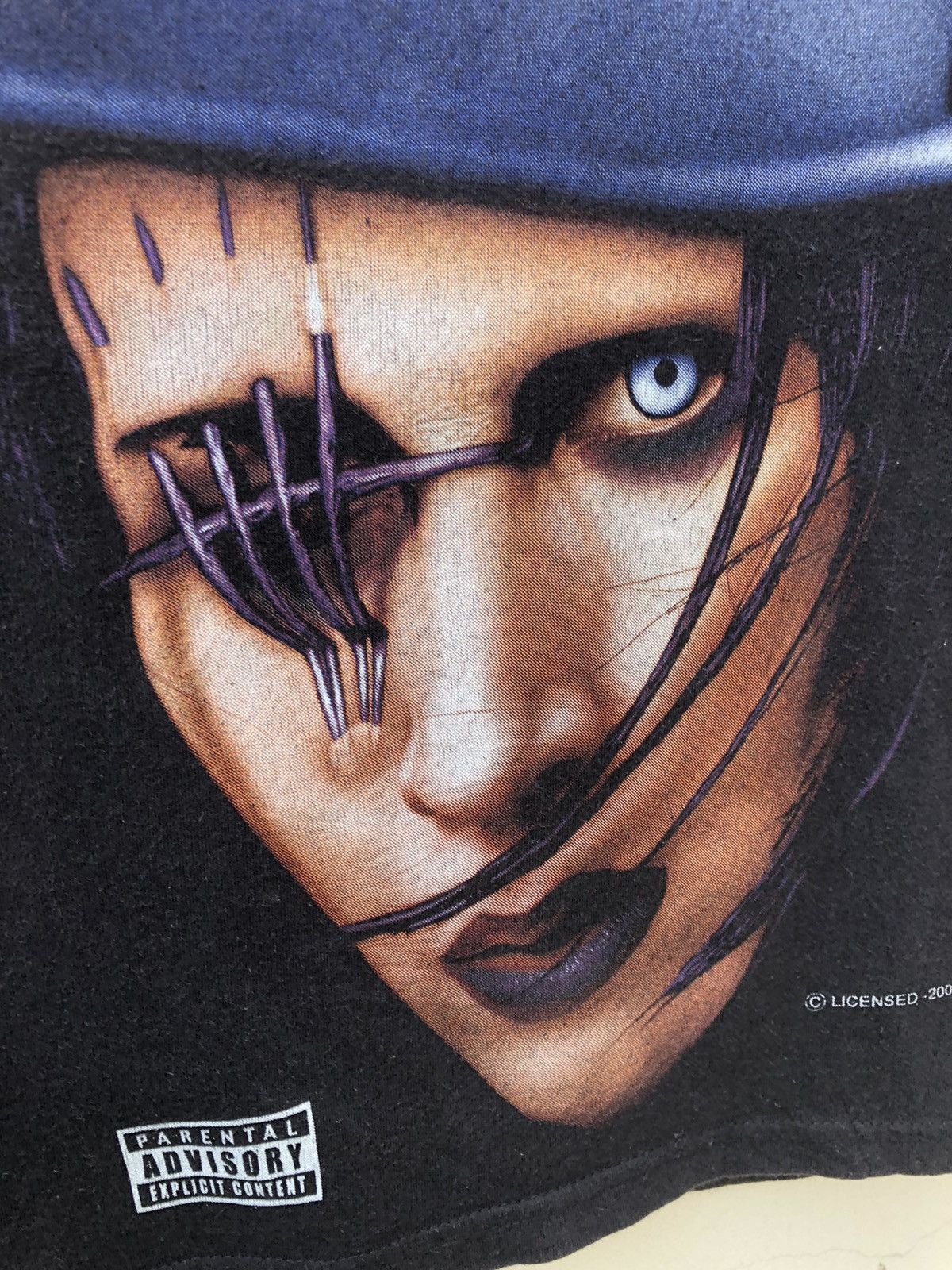 Band Tees Vintage 2000 Bootleg Marilyn Manson Double Sided tee Size US S / EU 44-46 / 1 - 4 Thumbnail