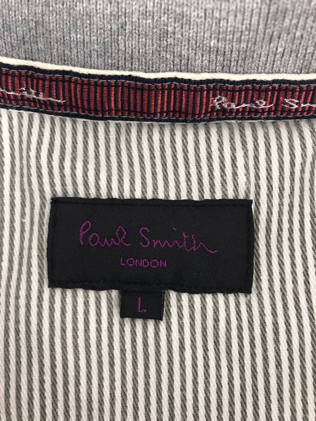 Designer × Paul Smith × Vintage Vtg Paul Smith London Embroidery Logo Polo Tshirt Size L / US 10 / IT 46 - 5 Thumbnail