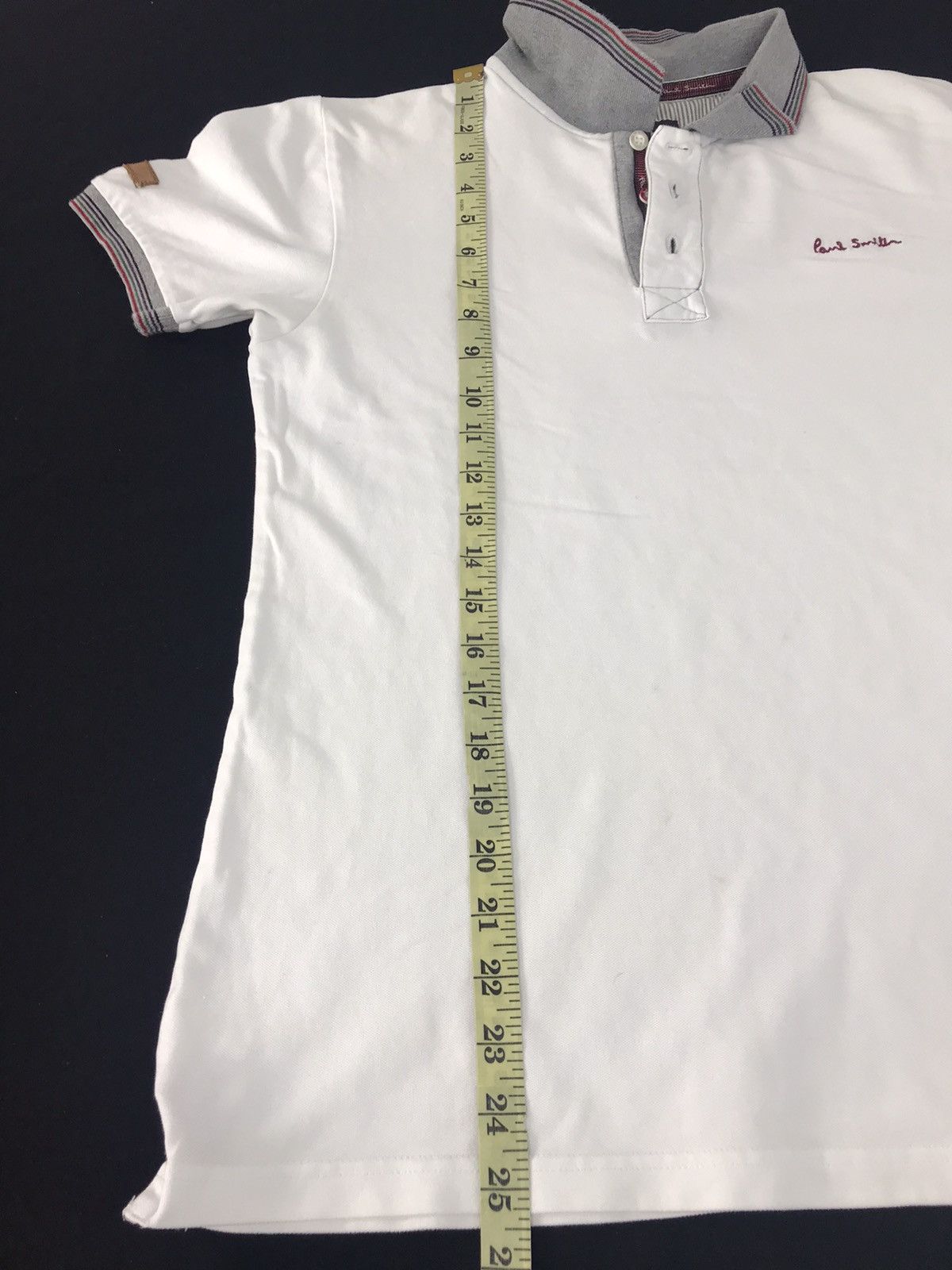 Designer × Paul Smith × Vintage Vtg Paul Smith London Embroidery Logo Polo Tshirt Size L / US 10 / IT 46 - 9 Thumbnail