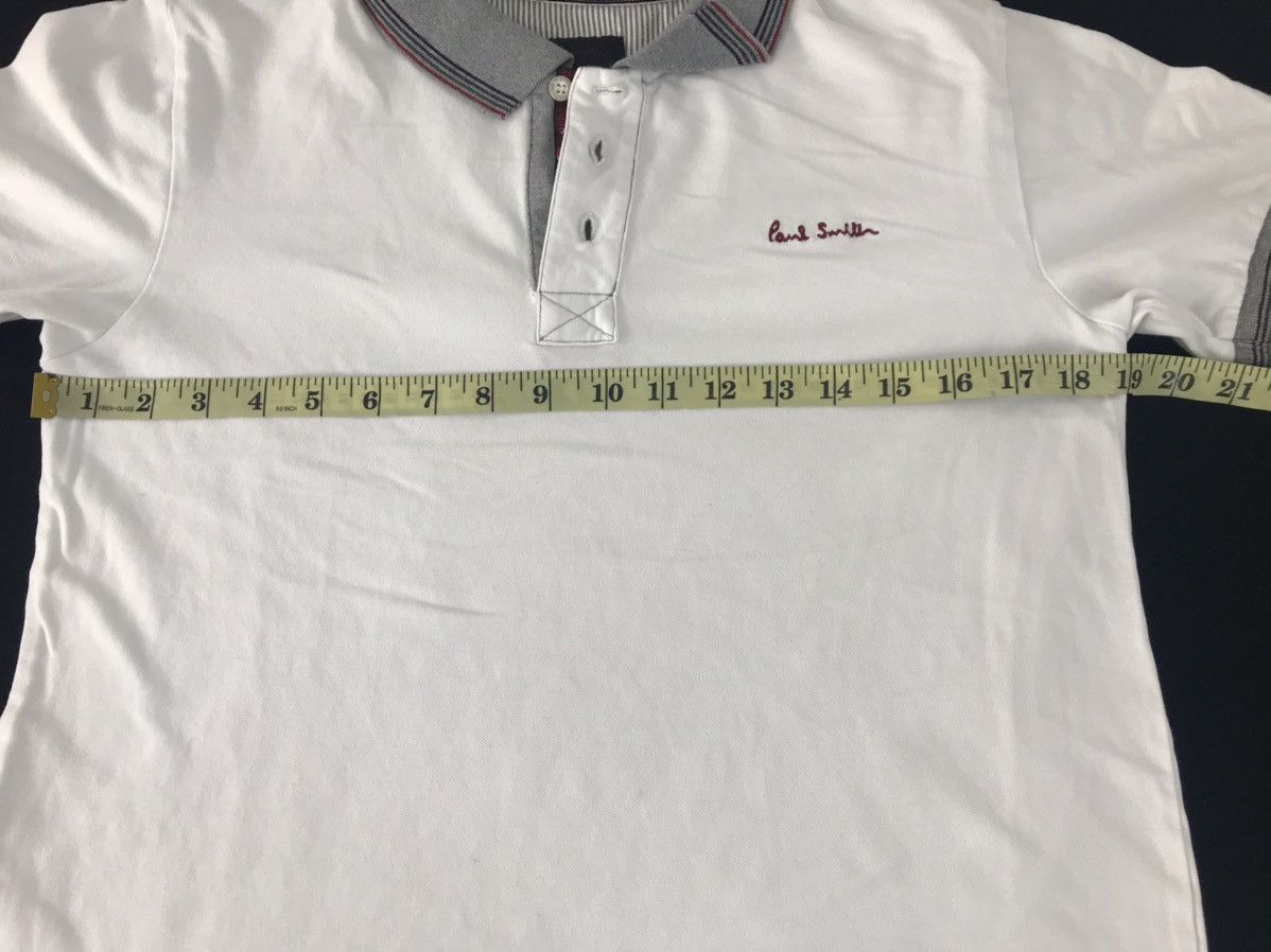 Designer × Paul Smith × Vintage Vtg Paul Smith London Embroidery Logo Polo Tshirt Size L / US 10 / IT 46 - 8 Thumbnail