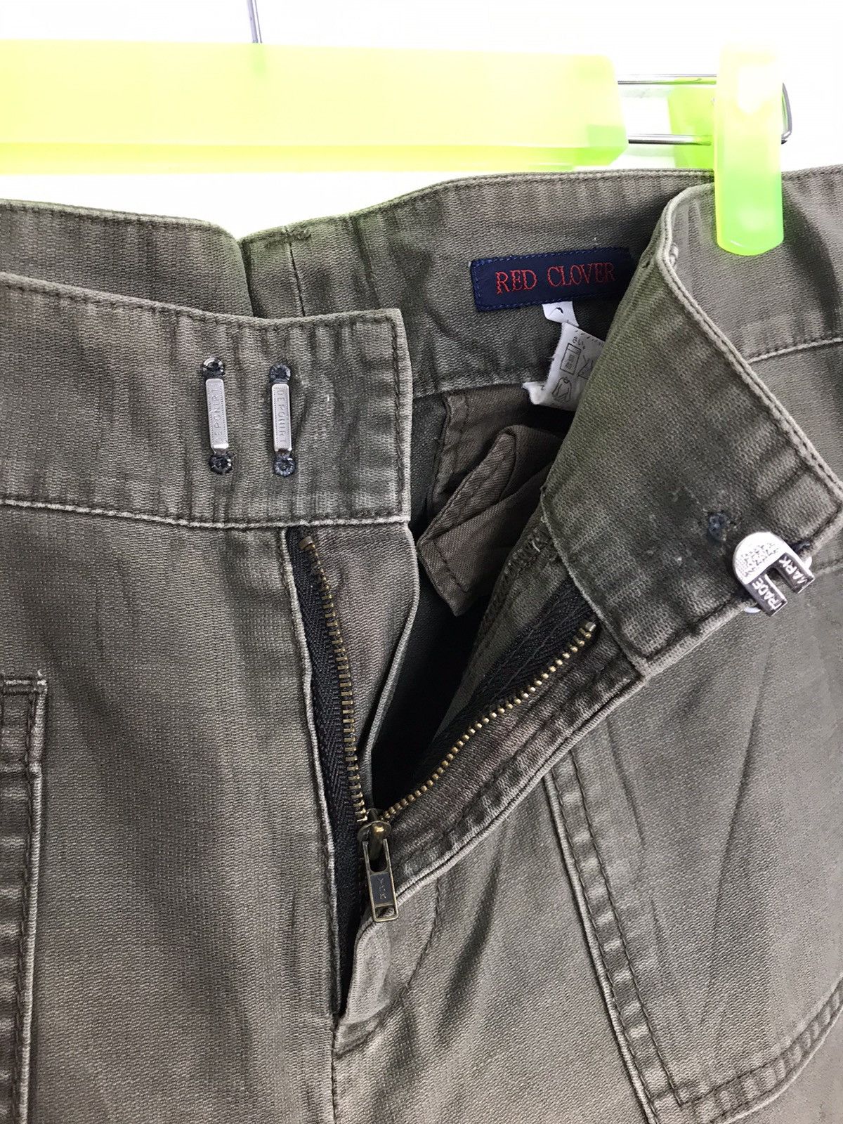 Japanese Brand × Vintage Red Clover Bushpant Denim Trouser Jeans Design Size 29" - 3 Thumbnail