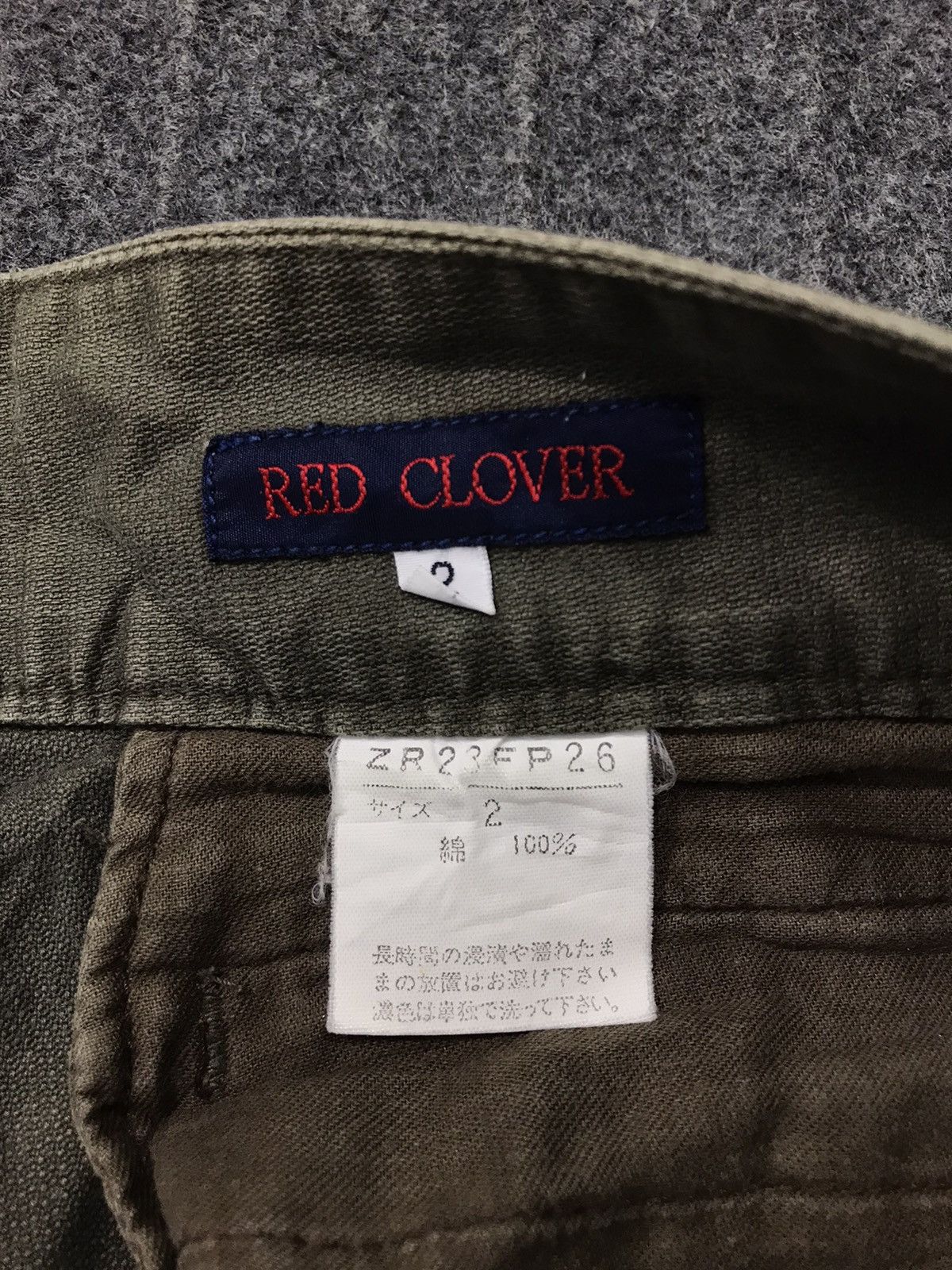 Japanese Brand × Vintage Red Clover Bushpant Denim Trouser Jeans Design Size 29" - 4 Thumbnail
