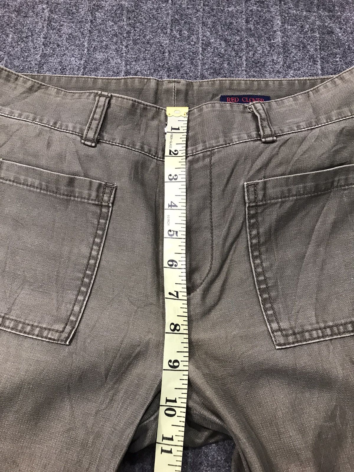 Japanese Brand × Vintage Red Clover Bushpant Denim Trouser Jeans Design Size 29" - 9 Thumbnail
