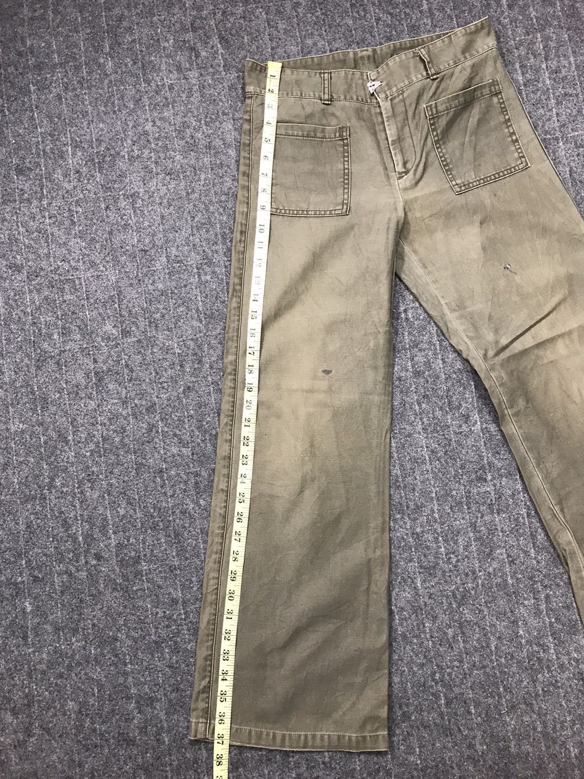 Japanese Brand × Vintage Red Clover Bushpant Denim Trouser Jeans Design Size 29" - 7 Thumbnail