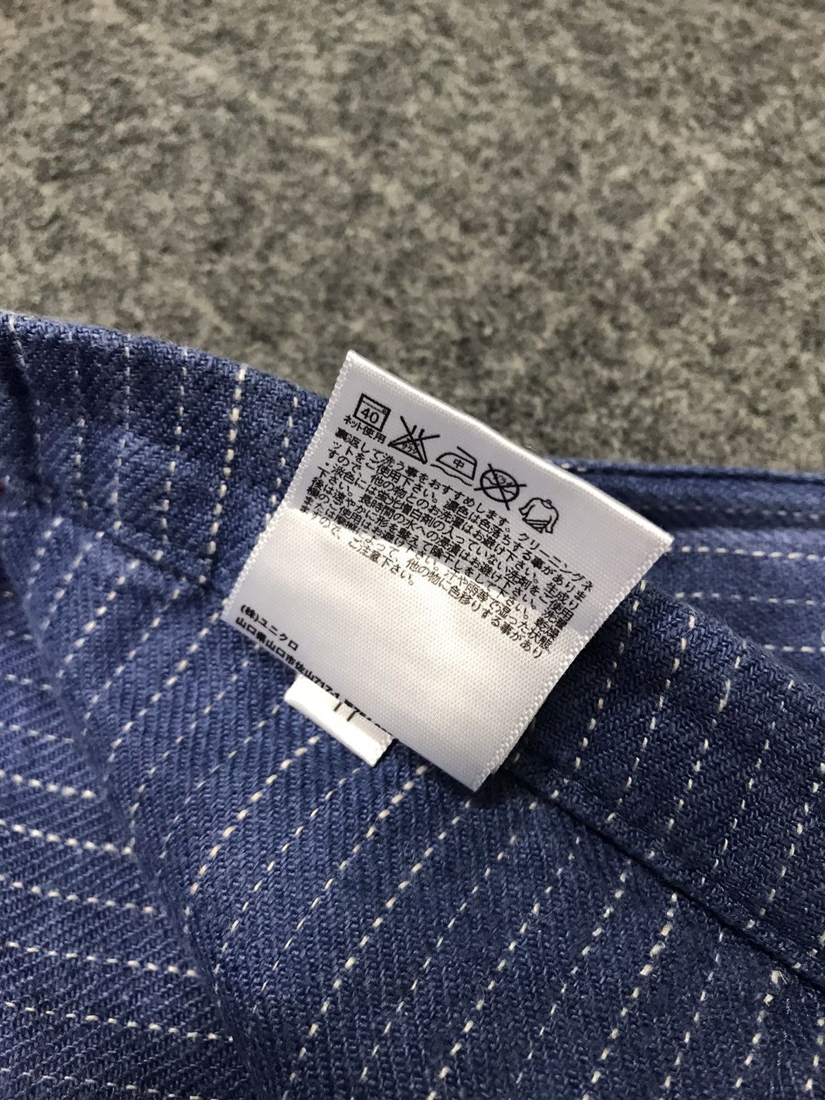 Designer × Japanese Brand × Uniqlo Uniqlo X Ines De La Fressange Paris Denim Adjustable Waist Size US 28 / EU 44 - 8 Thumbnail