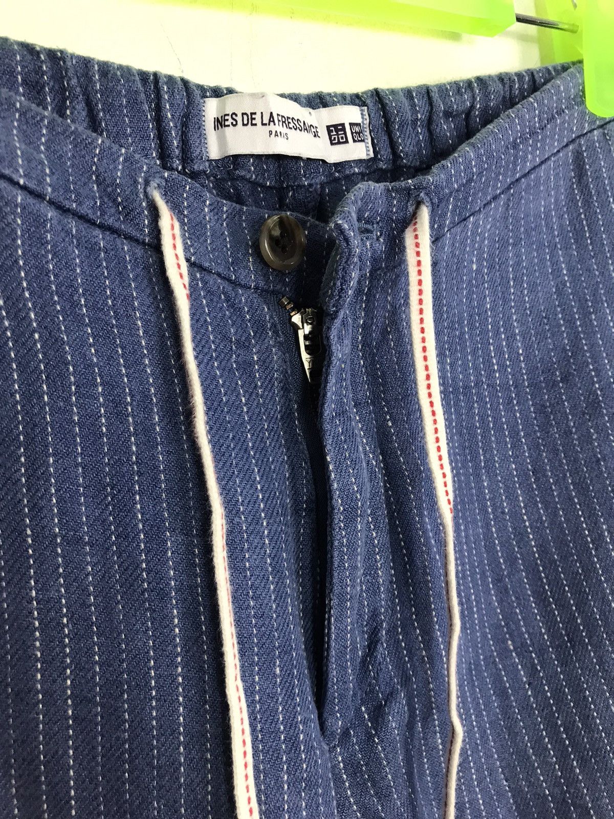Designer × Japanese Brand × Uniqlo Uniqlo X Ines De La Fressange Paris Denim Adjustable Waist Size US 28 / EU 44 - 5 Thumbnail