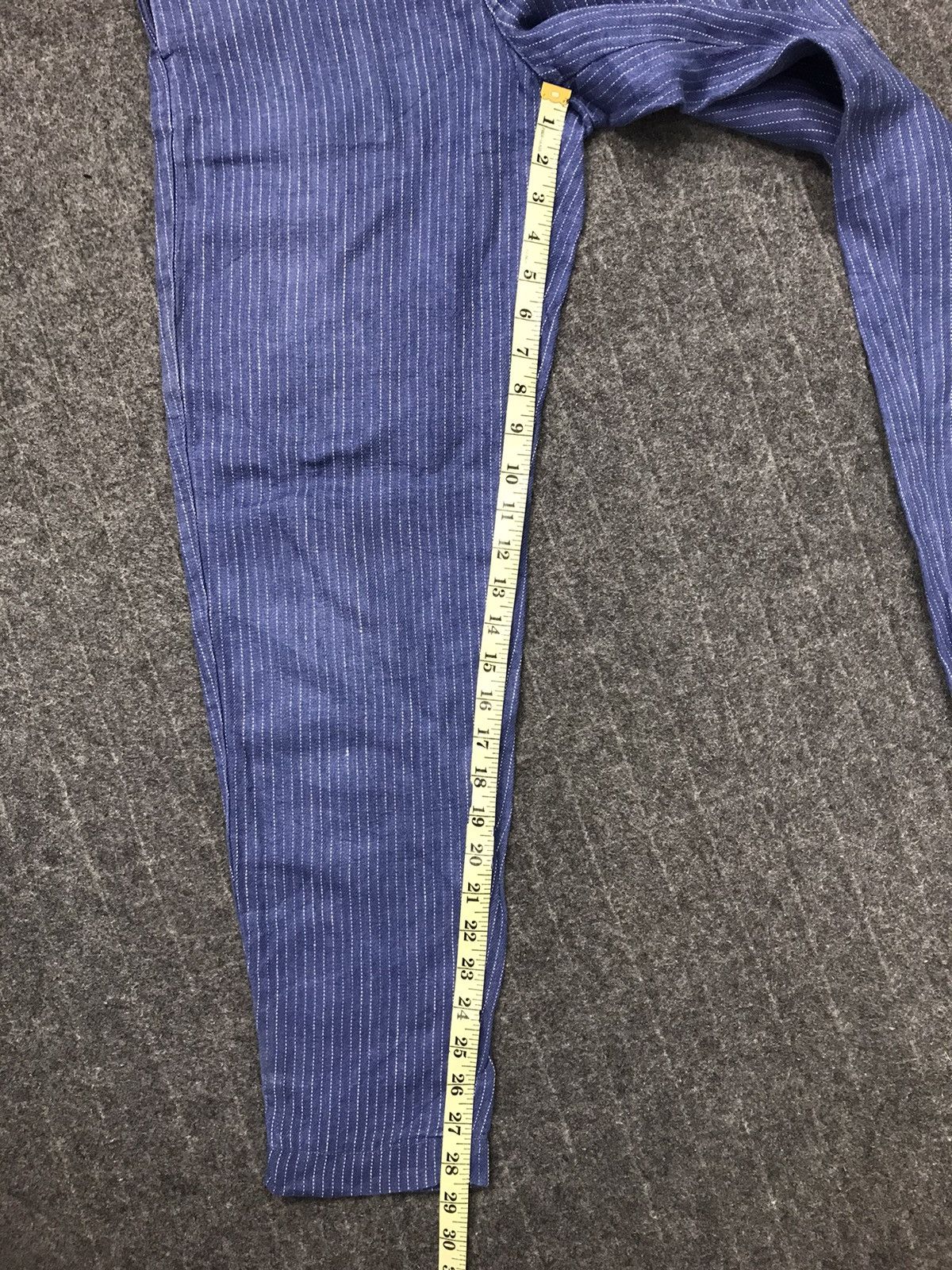 Designer × Japanese Brand × Uniqlo Uniqlo X Ines De La Fressange Paris Denim Adjustable Waist Size US 28 / EU 44 - 11 Thumbnail