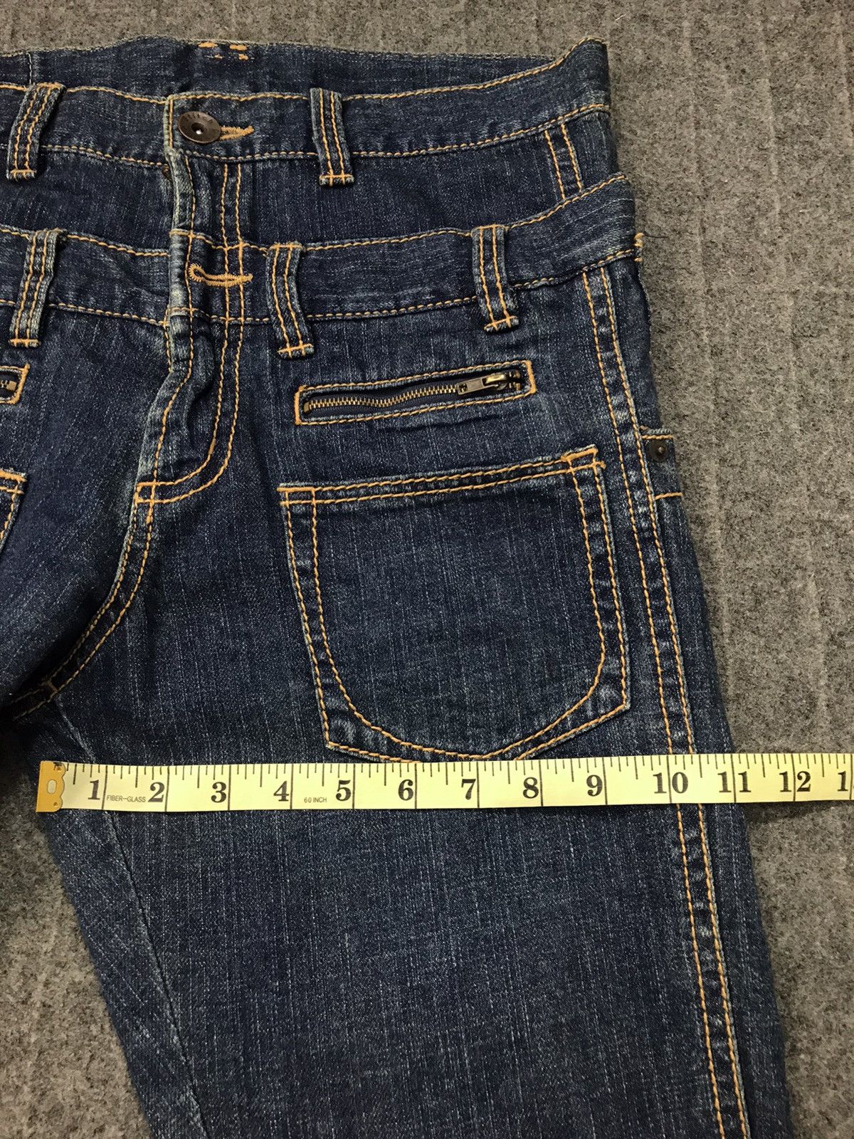 Japanese Brand × Vintage Tactical Orallito Stitch Bushpant Double Waist Denim Jeans Size US 32 / EU 48 - 10 Thumbnail