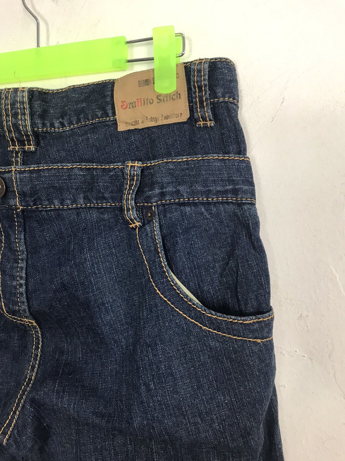 Japanese Brand × Vintage Tactical Orallito Stitch Bushpant Double Waist Denim Jeans Size US 32 / EU 48 - 4 Thumbnail
