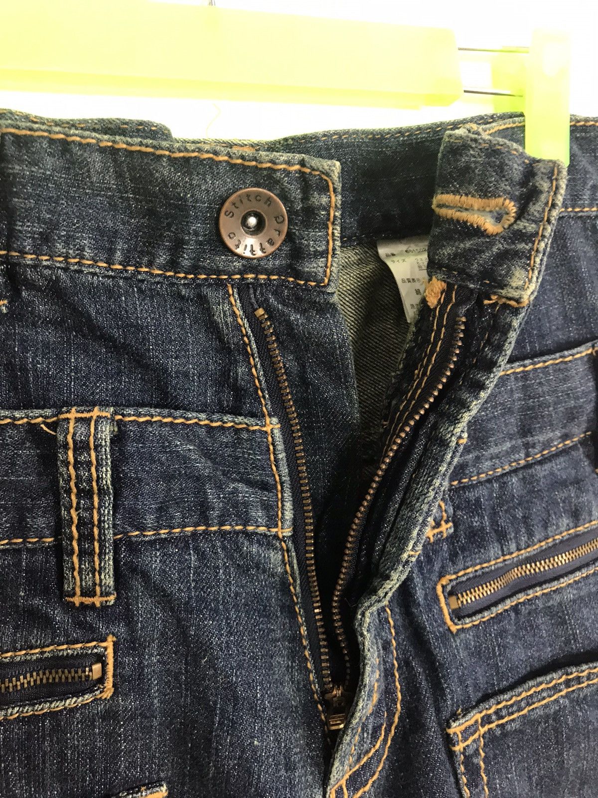 Japanese Brand × Vintage Tactical Orallito Stitch Bushpant Double Waist Denim Jeans Size US 32 / EU 48 - 3 Thumbnail