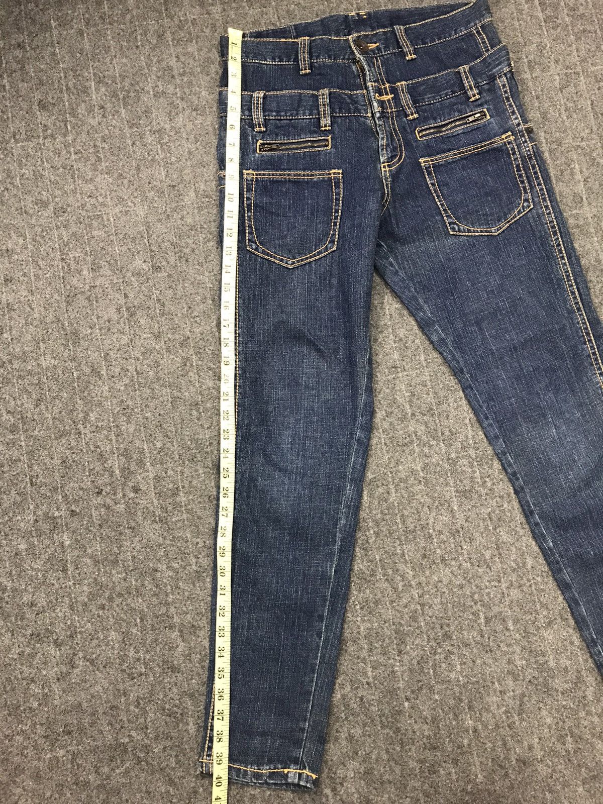 Japanese Brand × Vintage Tactical Orallito Stitch Bushpant Double Waist Denim Jeans Size US 32 / EU 48 - 8 Thumbnail