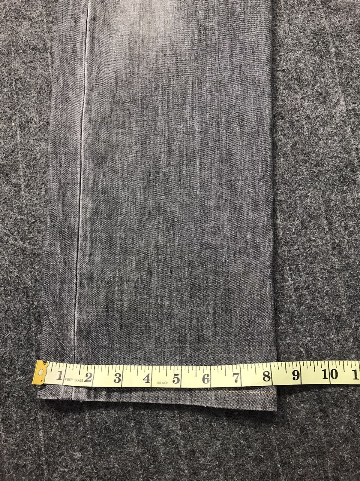 Vintage Edwin Lot 503 Distressed Denim Black Jeans Regular Cut Size US 28 / EU 44 - 14 Thumbnail
