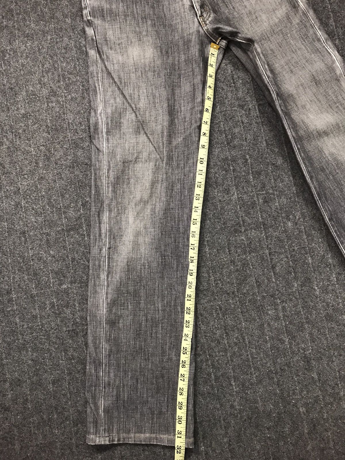 Vintage Edwin Lot 503 Distressed Denim Black Jeans Regular Cut Size US 28 / EU 44 - 11 Thumbnail
