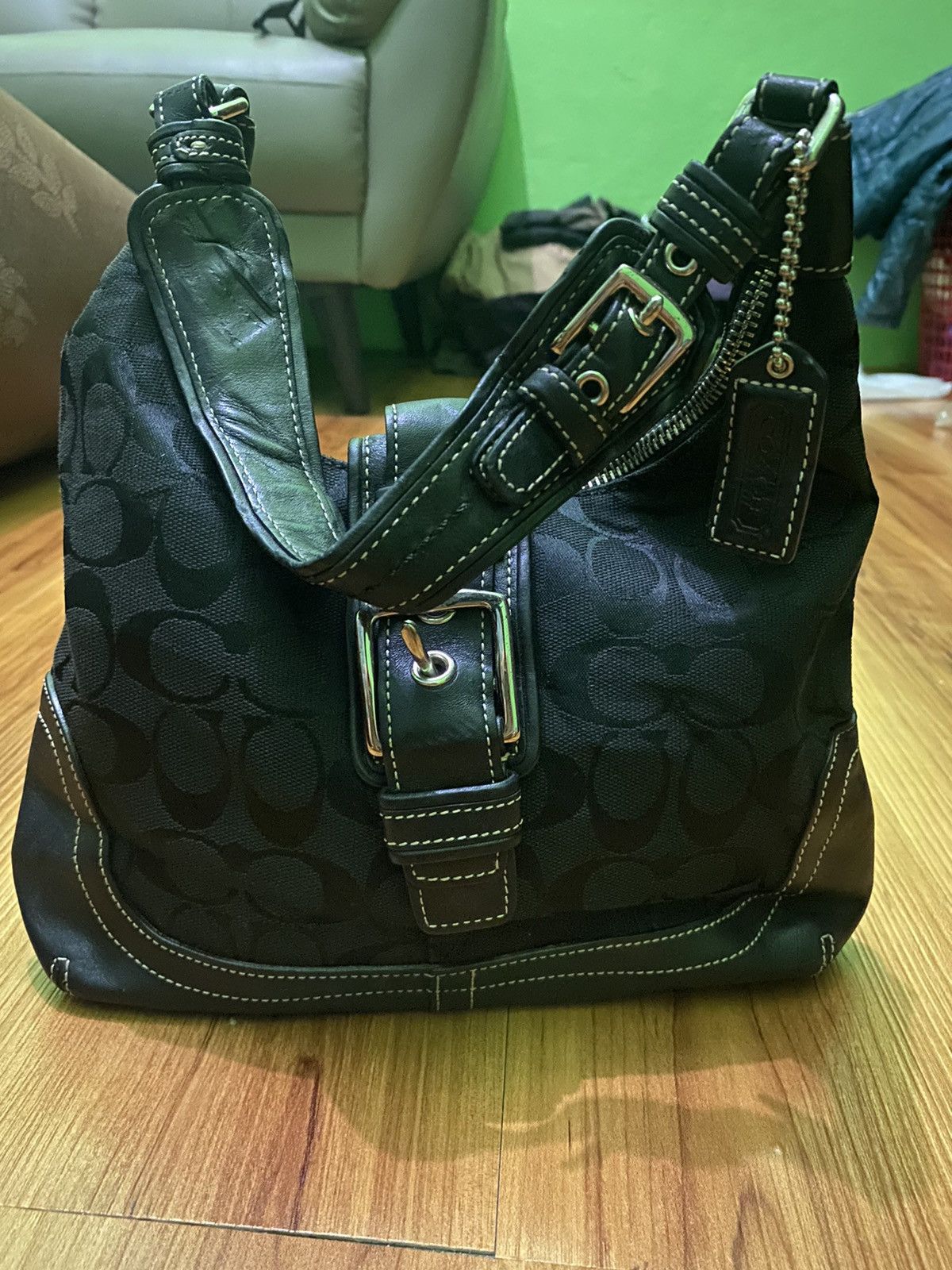 Coach COACH Handbag/Purse "Monogram" Size ONE SIZE - 12 Thumbnail