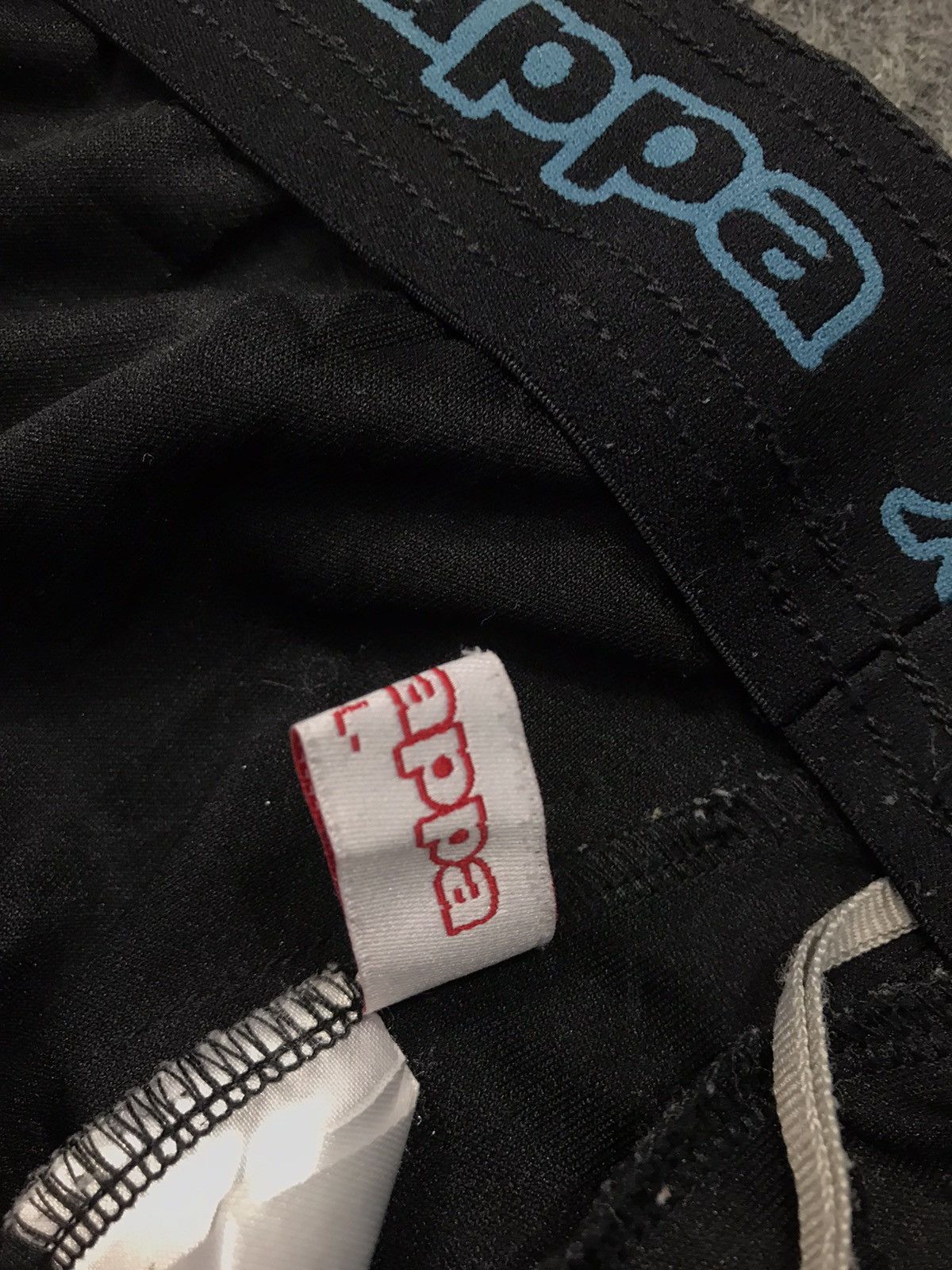 Kappa Kappa Side Tape Tracksuit Pant Jogger Embroidery Logo Size US 33 - 9 Thumbnail