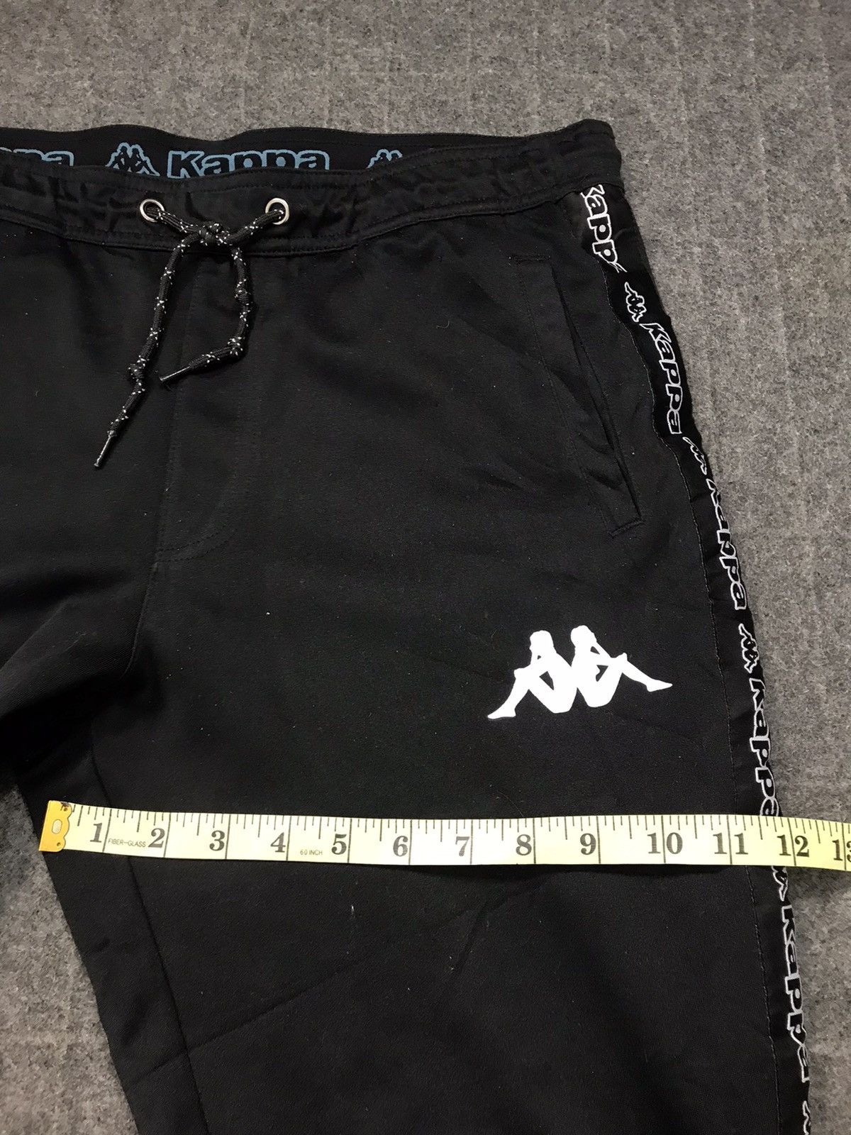 Kappa Kappa Side Tape Tracksuit Pant Jogger Embroidery Logo Size US 33 - 14 Thumbnail