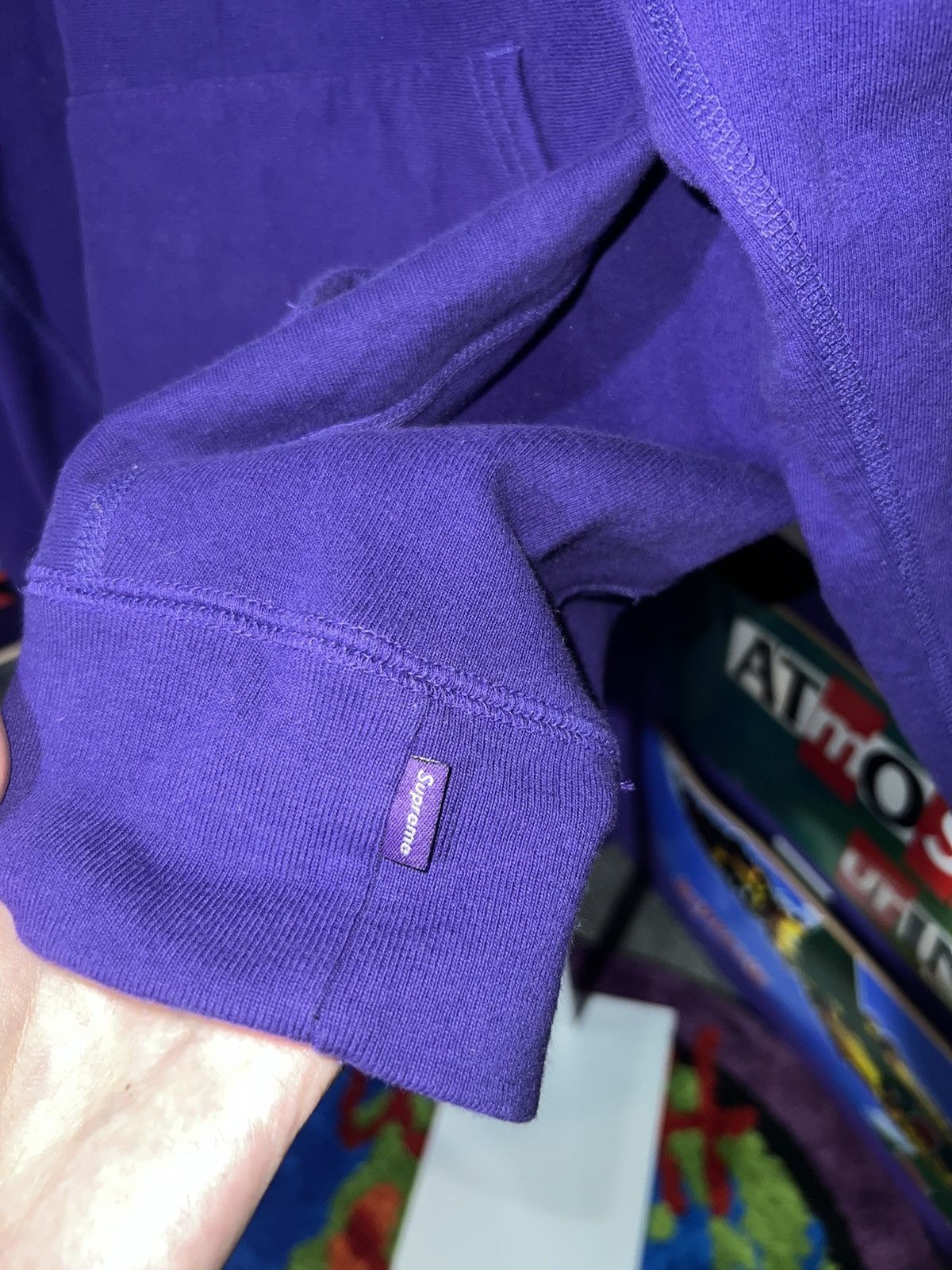 Supreme Supreme Cross Box Logo Hooded Sweatshirt Size US L / EU 52-54 / 3 - 5 Thumbnail