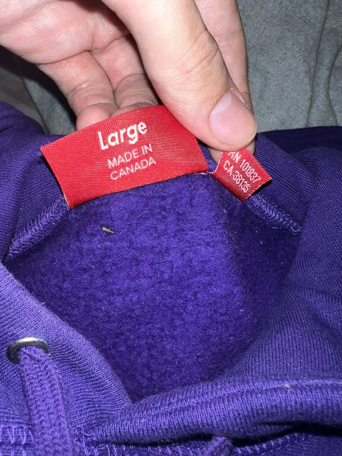 Supreme Supreme Cross Box Logo Hooded Sweatshirt Size US L / EU 52-54 / 3 - 11 Thumbnail